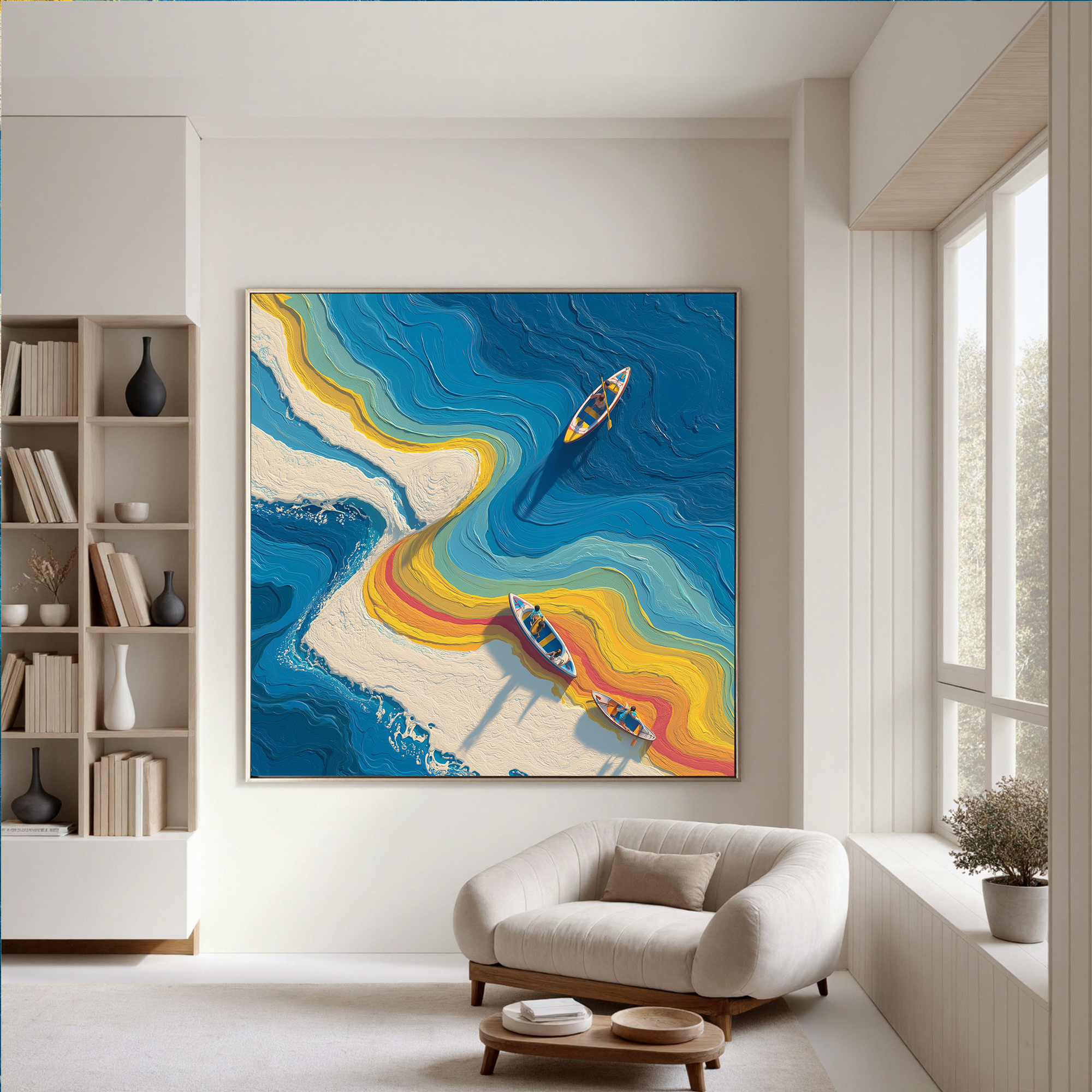 Ocean & Sky Art #ZY201