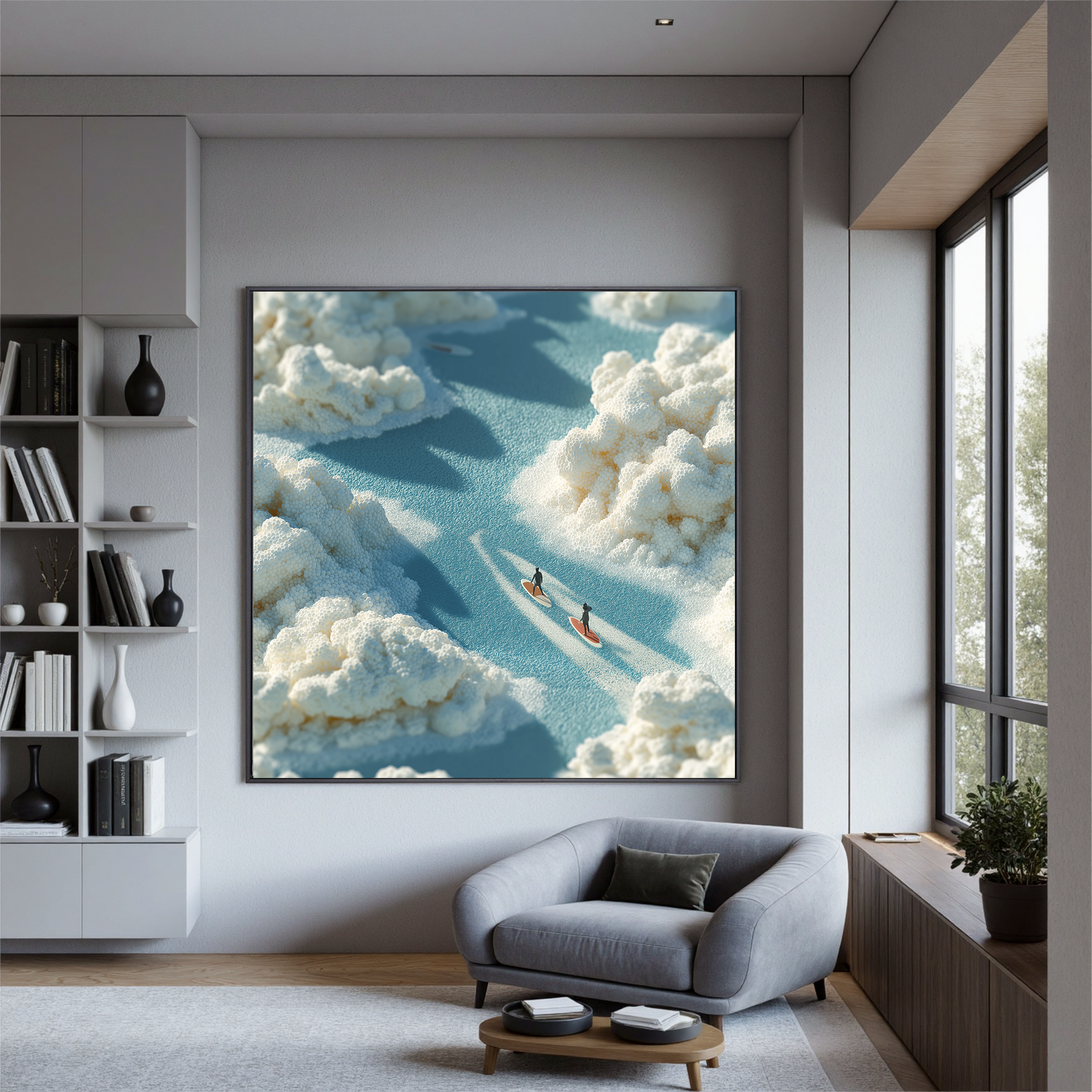 Ocean & Sky Art #ZY094