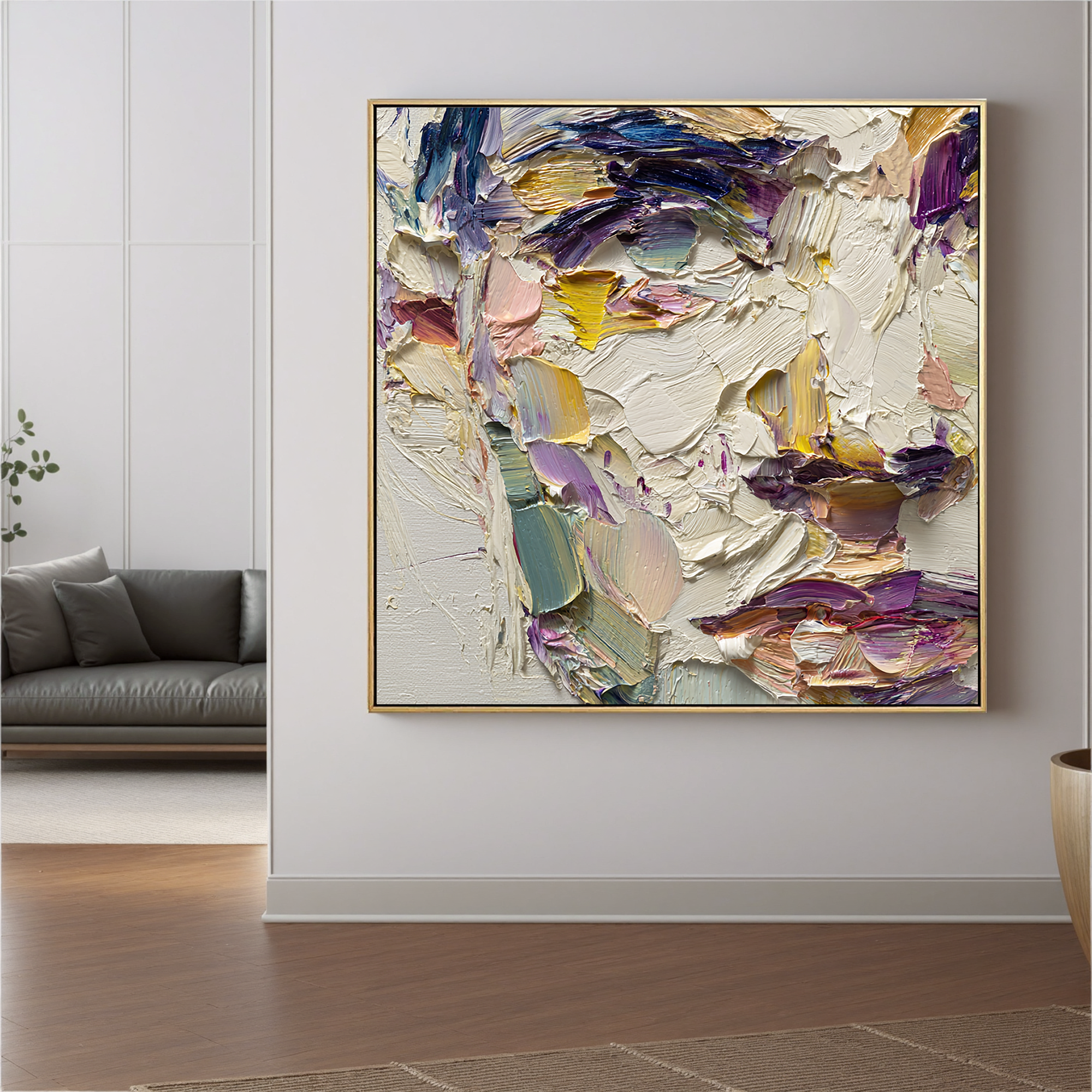 Plaster-art-texture-painting Art #ZY243