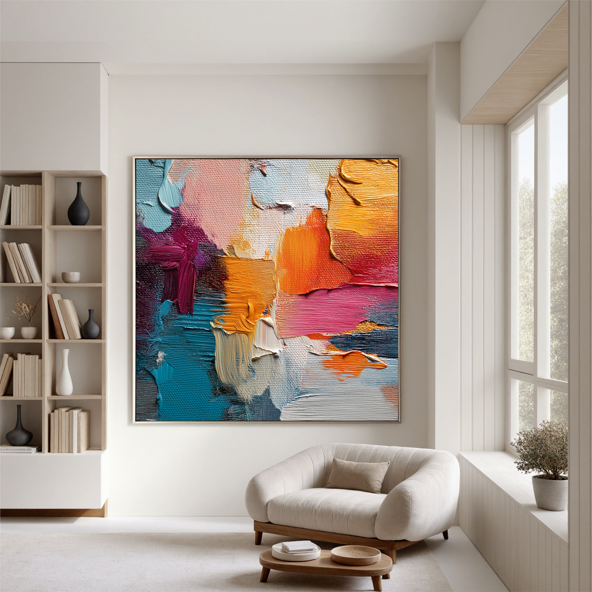 Plaster-art-texture-painting Art #ZY305