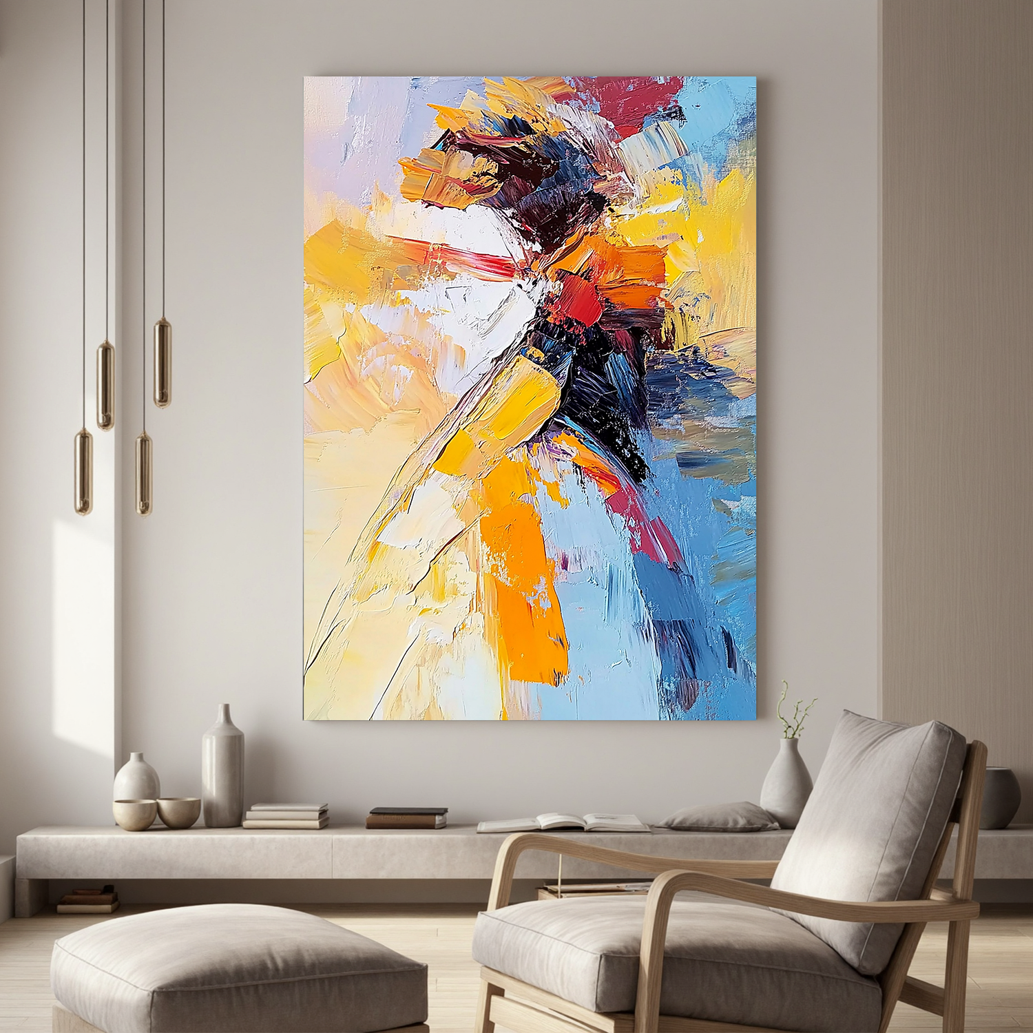 Colorful-painting-art #ZY 397