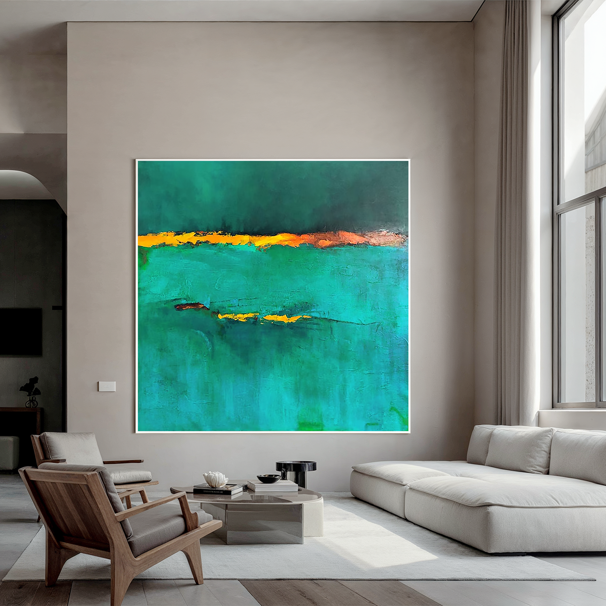 Plaster-art-texture-painting Art #ZY 651