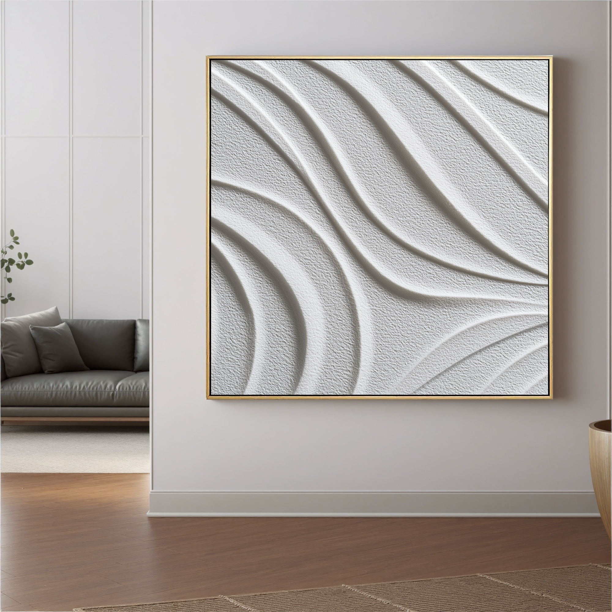 Plaster-art-texture-painting Art #ZY098