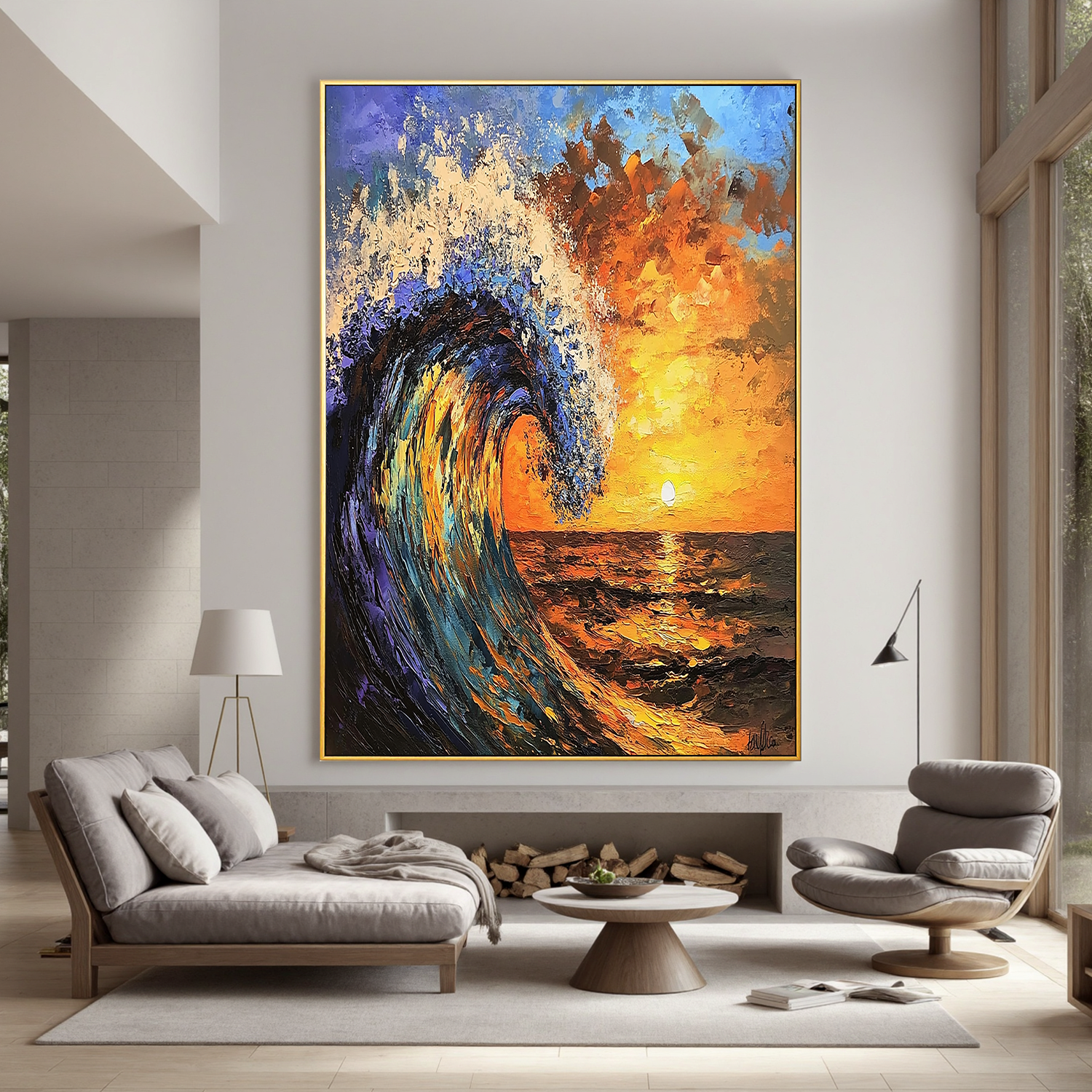 Ocean-sky Art #ZY 618