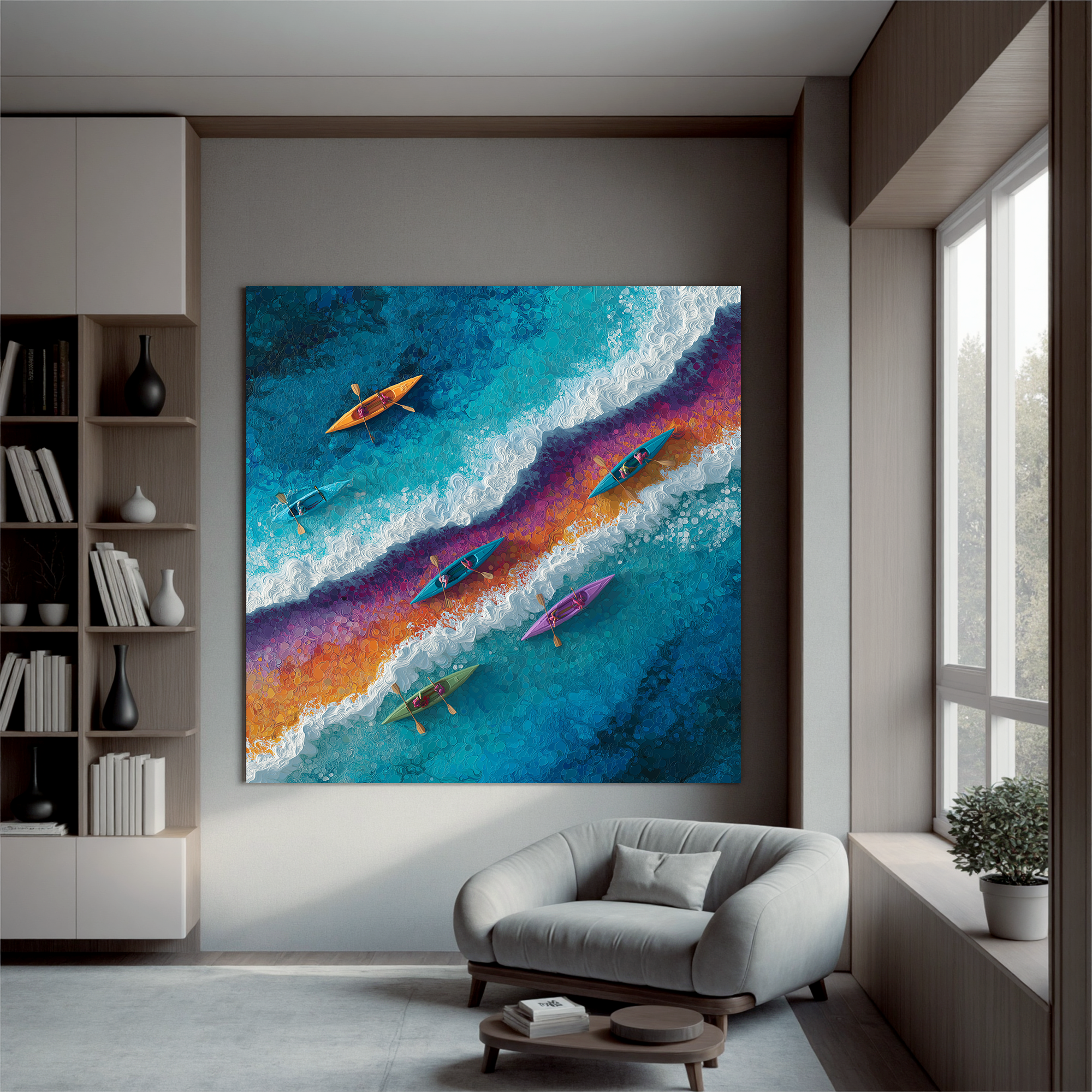 Ocean & Sky Art #ZY092