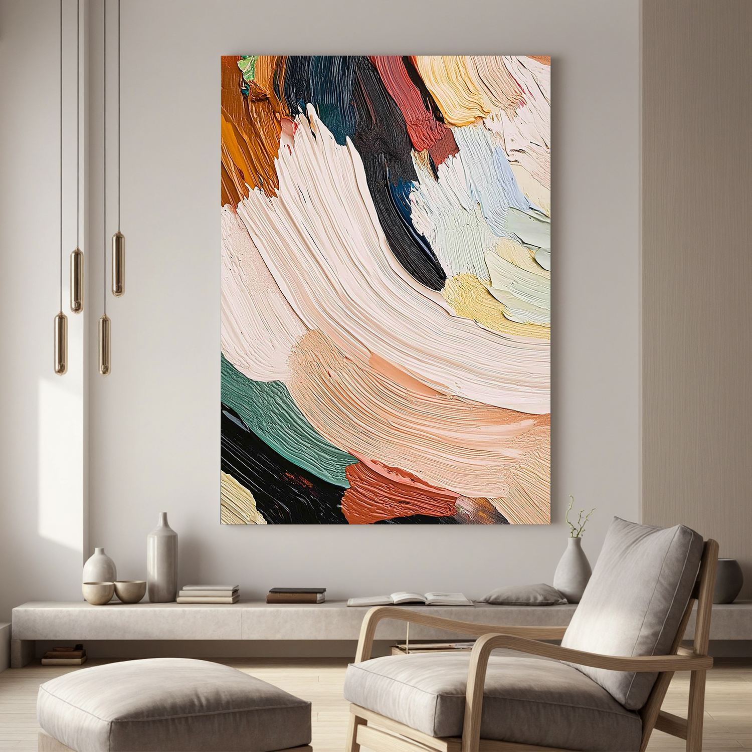 Plaster-texture-art #ZY 438