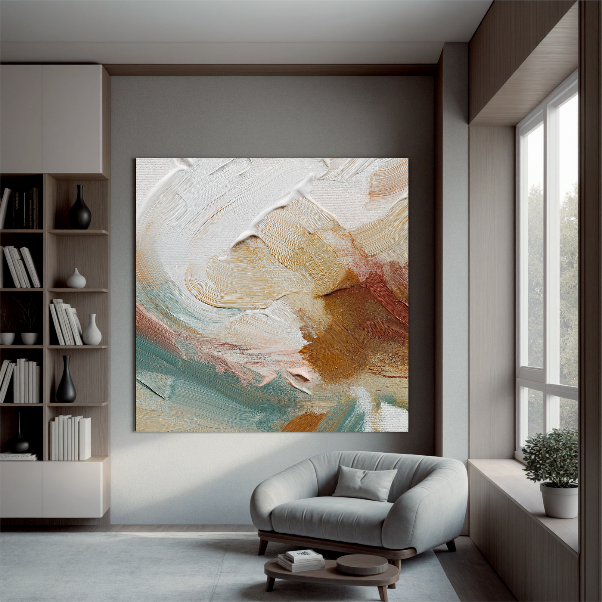 Plaster-art-texture-painting Art #ZY287