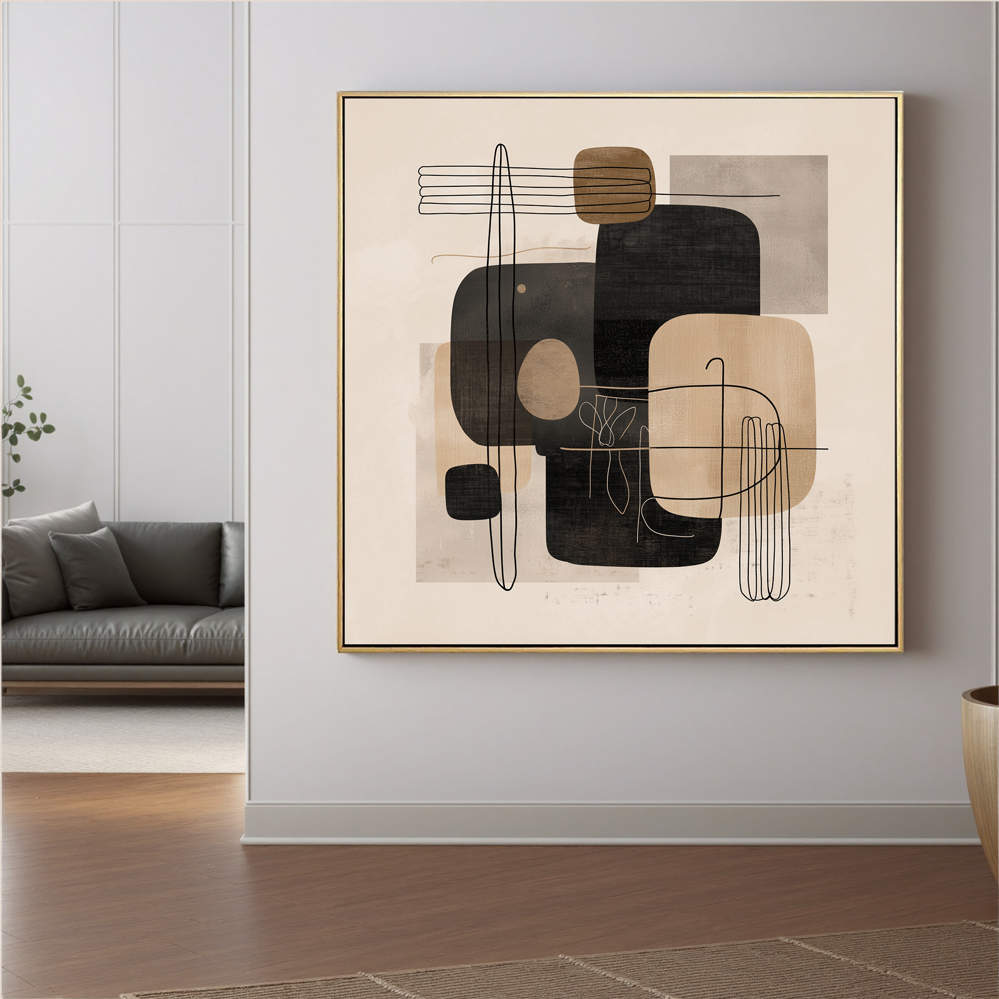 Geometry &Lines Art #ZY235