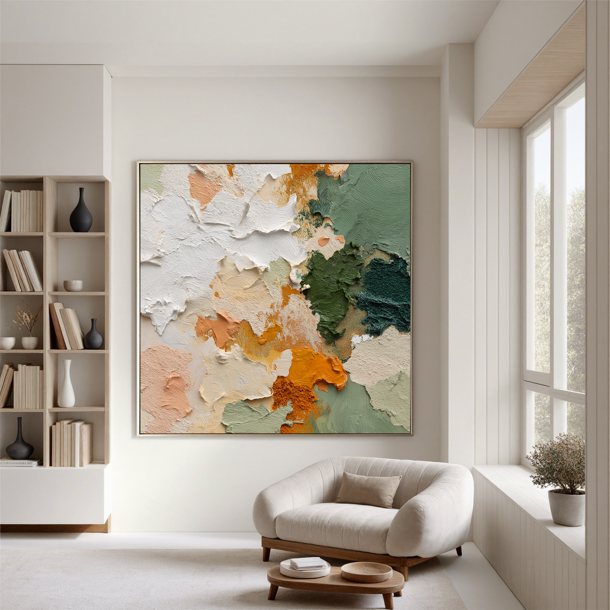 Plaster-art-texture-painting Art #ZY118