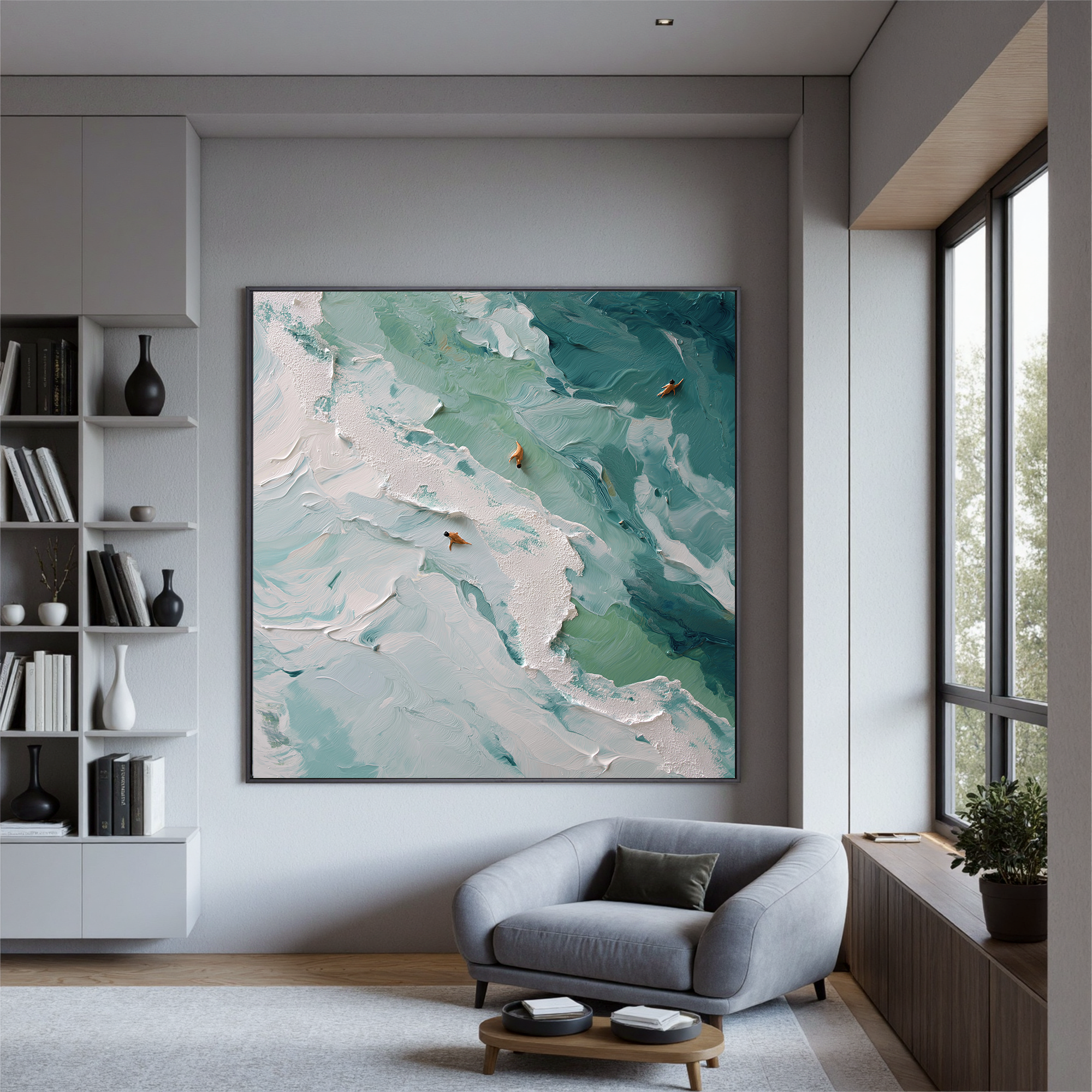 Ocean & Sky Art #ZY085