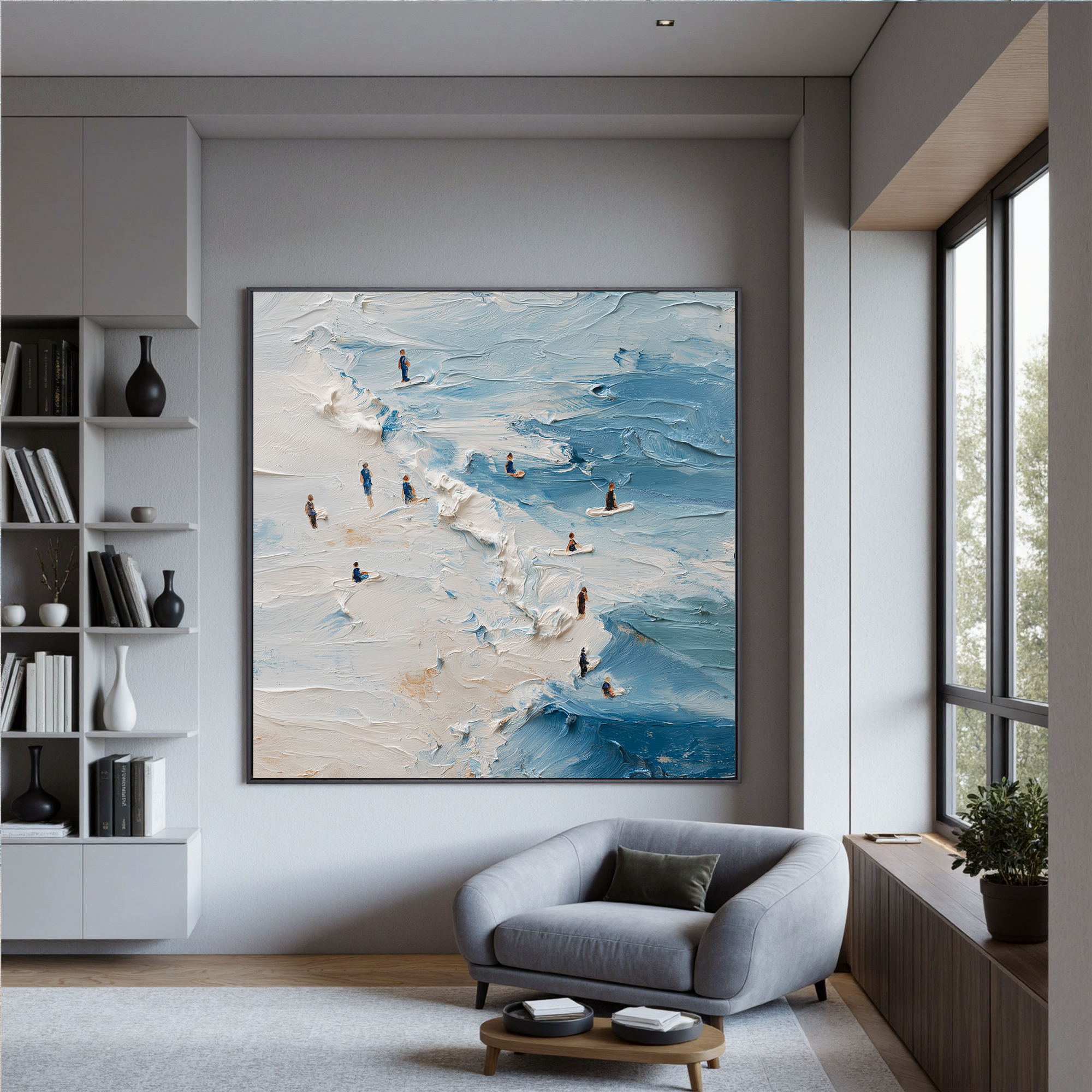 Ocean & Sky Art #ZY156