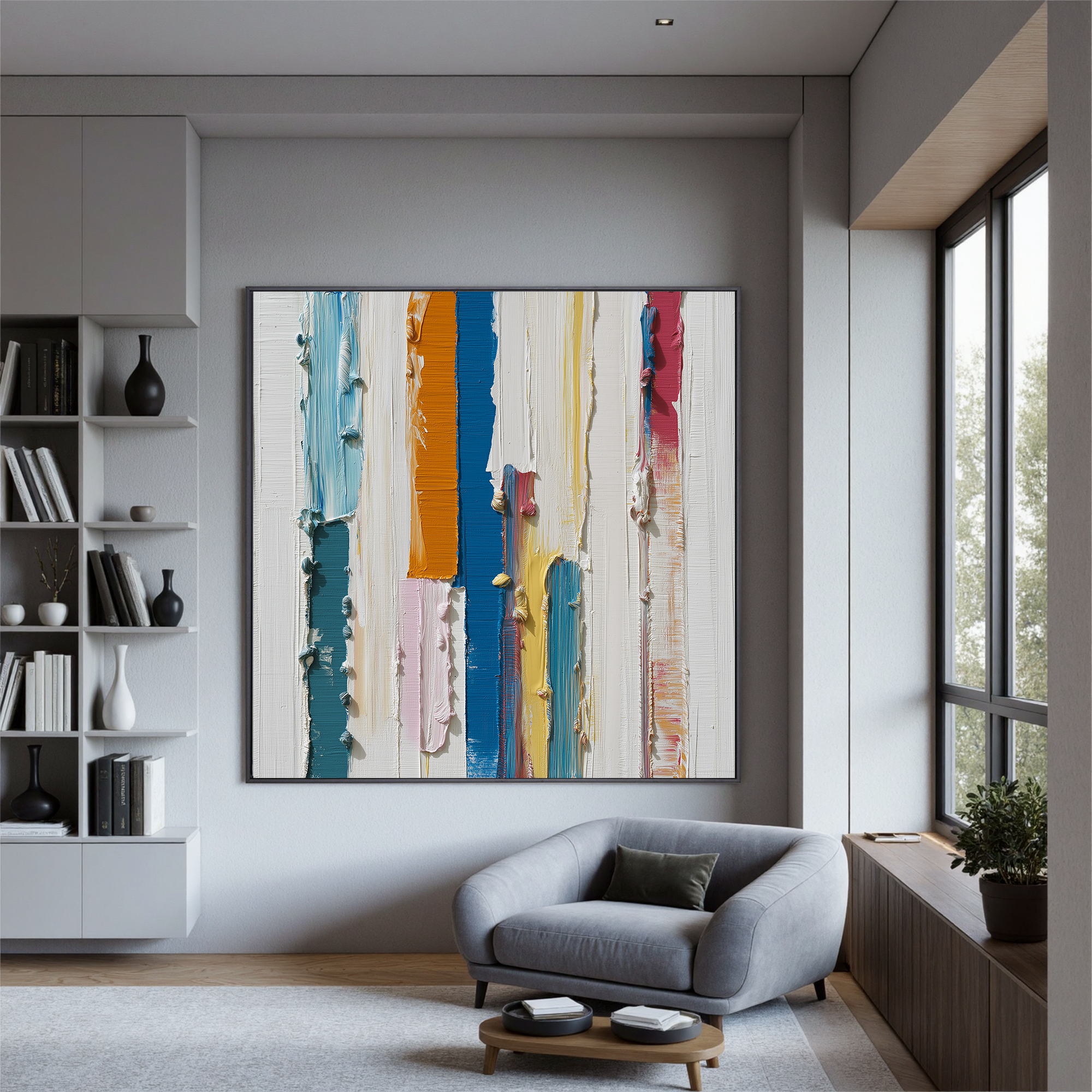 Plaster-art-texture-painting Art #ZY275