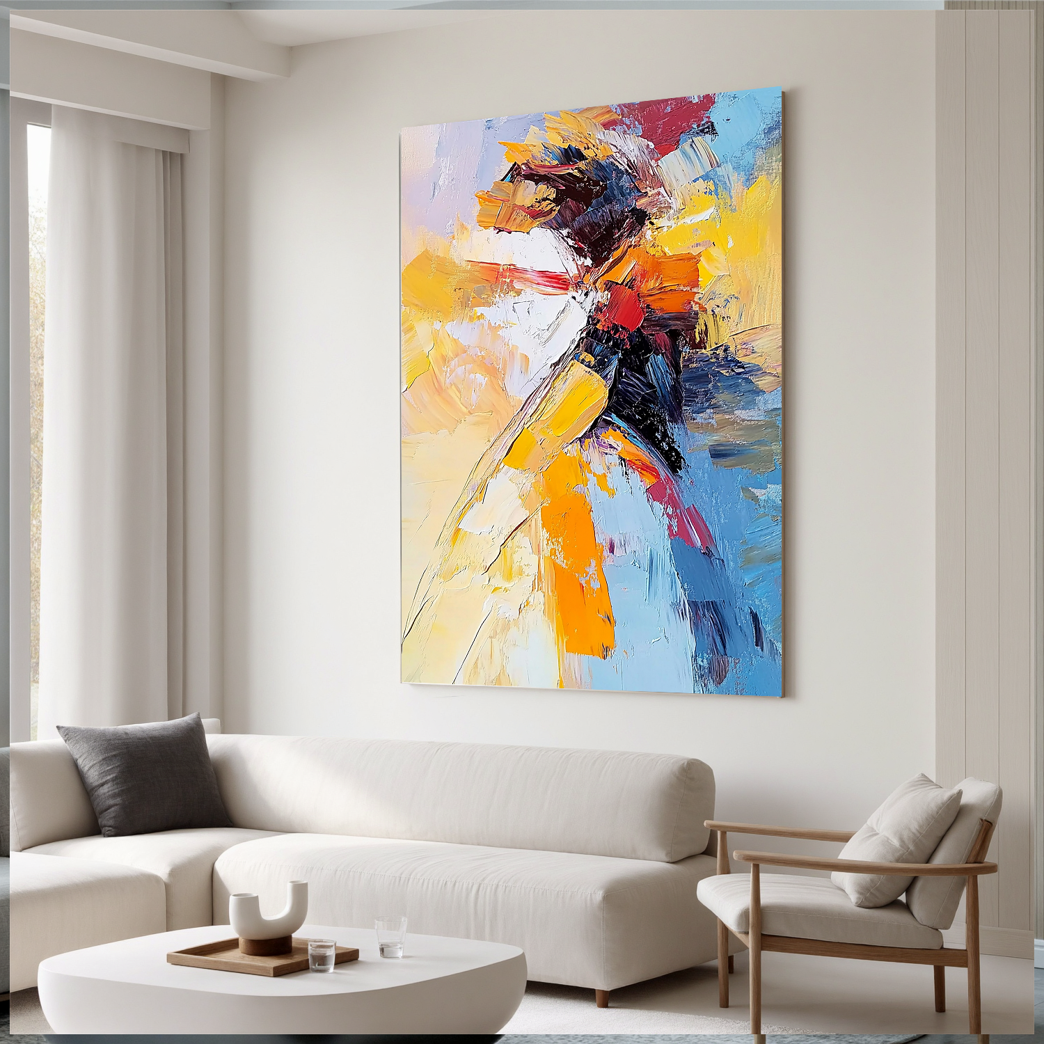 Colorful-painting-art #ZY 397