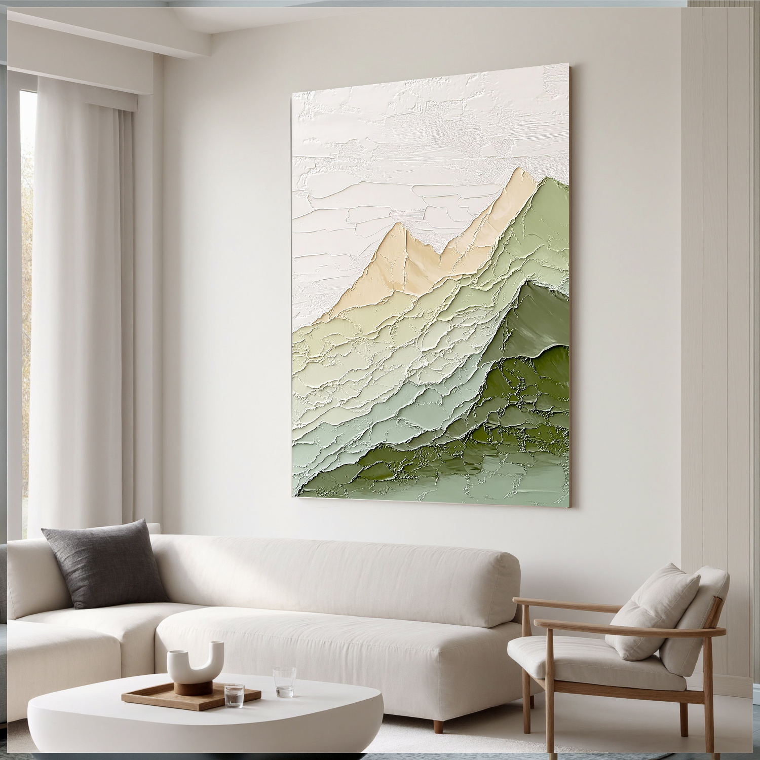 Mountains-valley Art #ZY 430