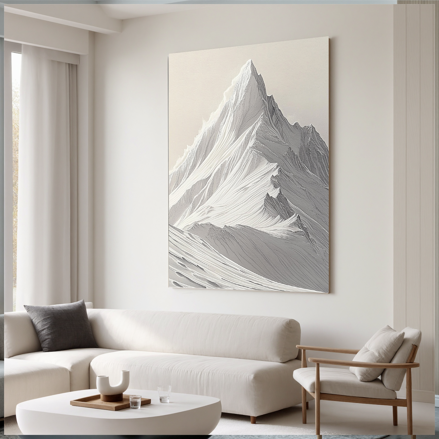 Mountains-valley Art #ZY 447