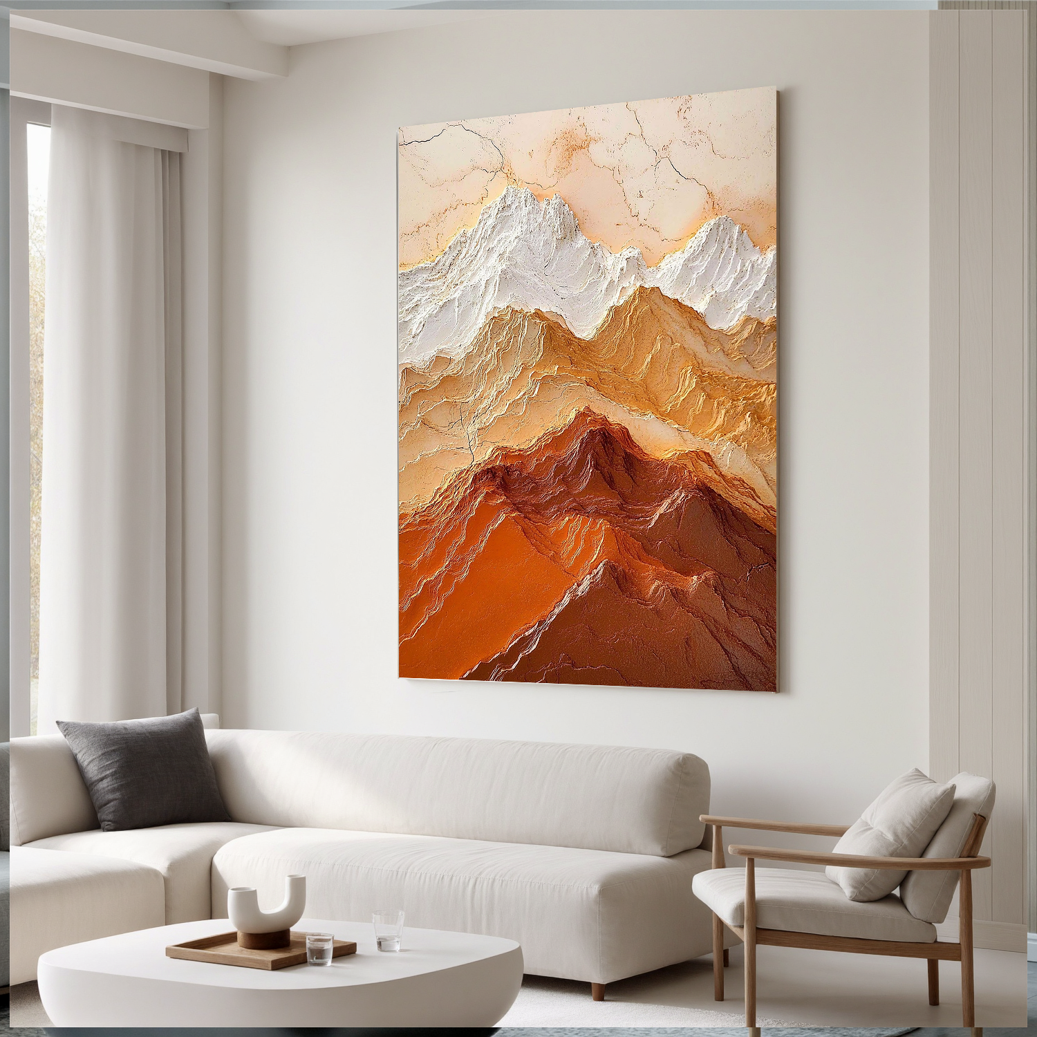 Mountains-valley Art #ZY 462