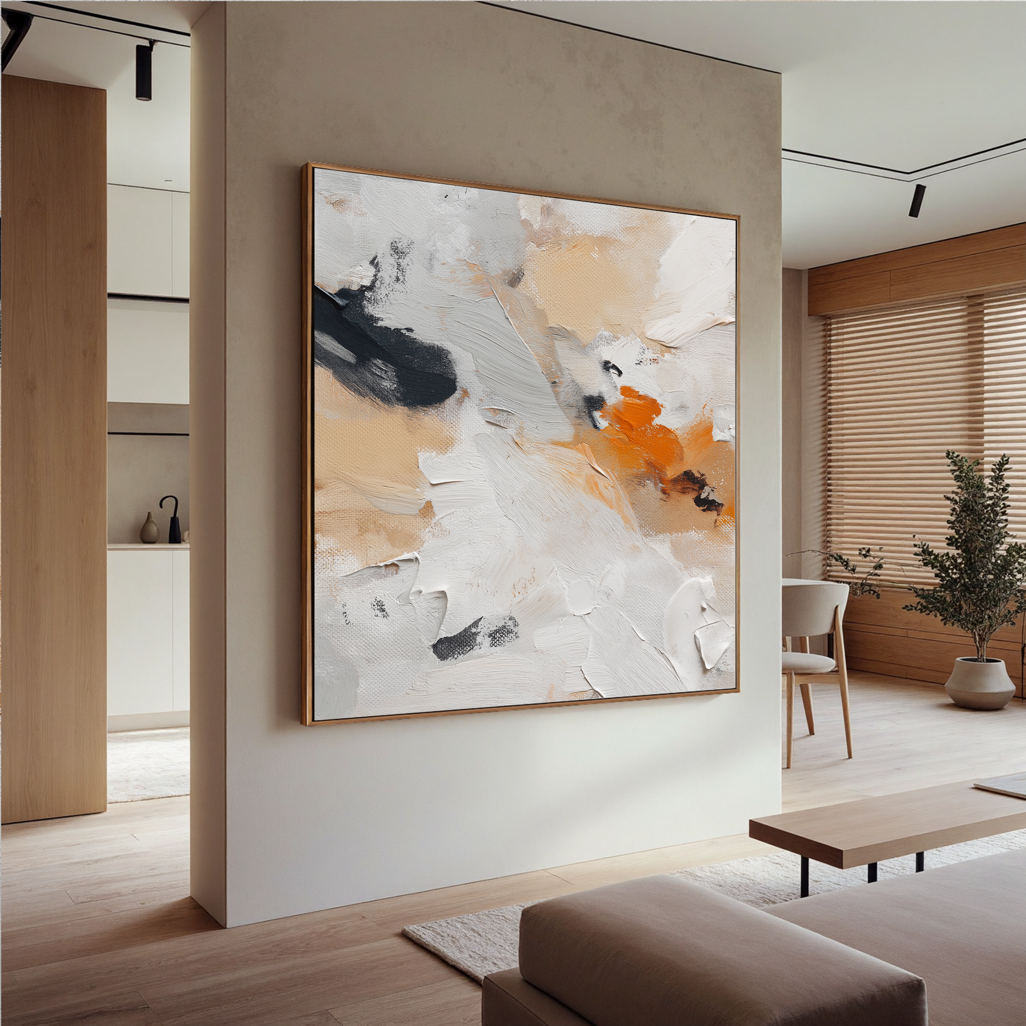 Plaster-art-texture-painting Art #ZY213