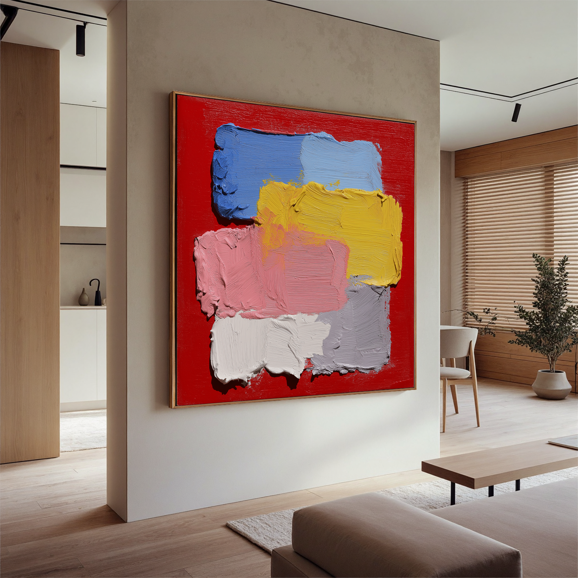 Plaster-art-texture-painting Art #ZY009