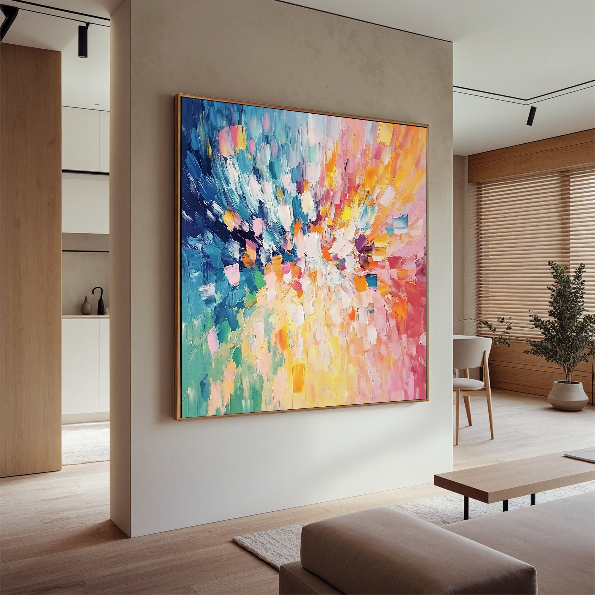 Colorful-painting Art #ZY 581