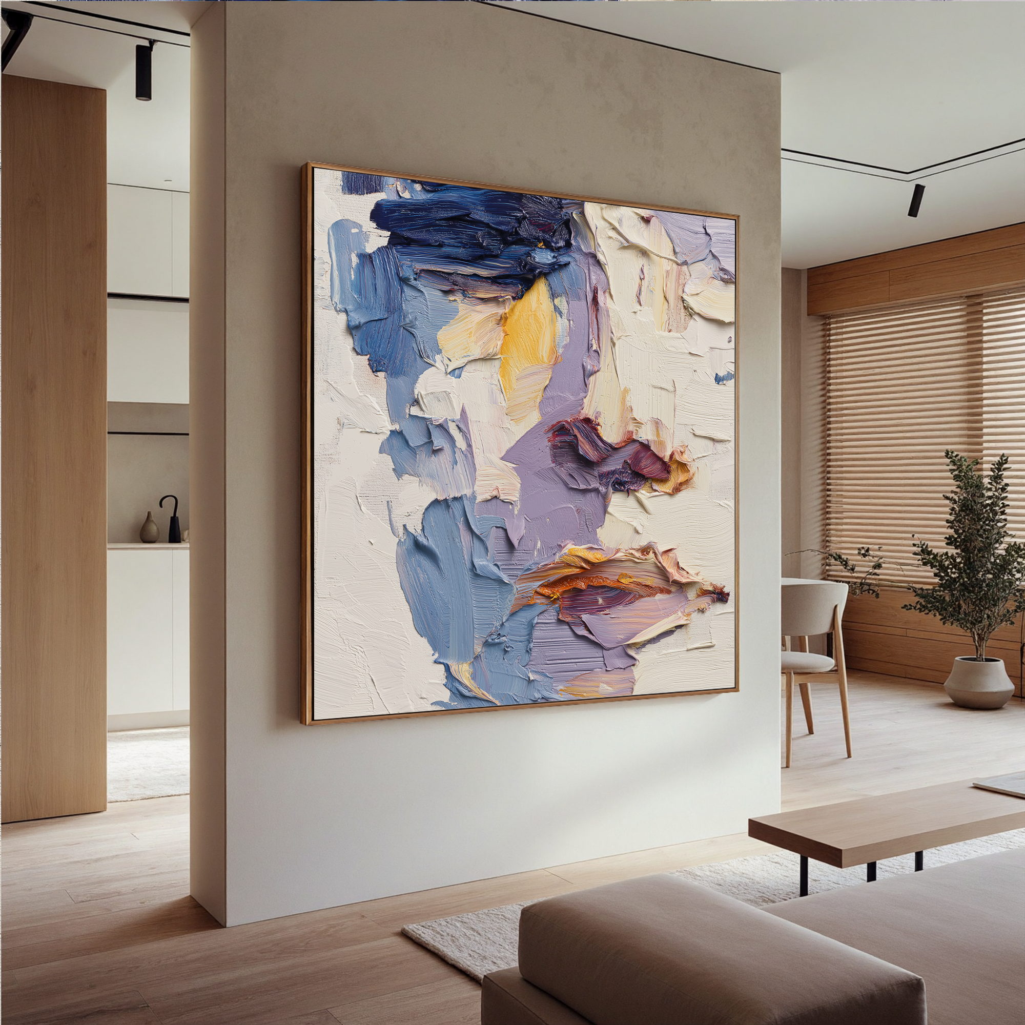 Plaster-art-texture-painting Art #ZY234