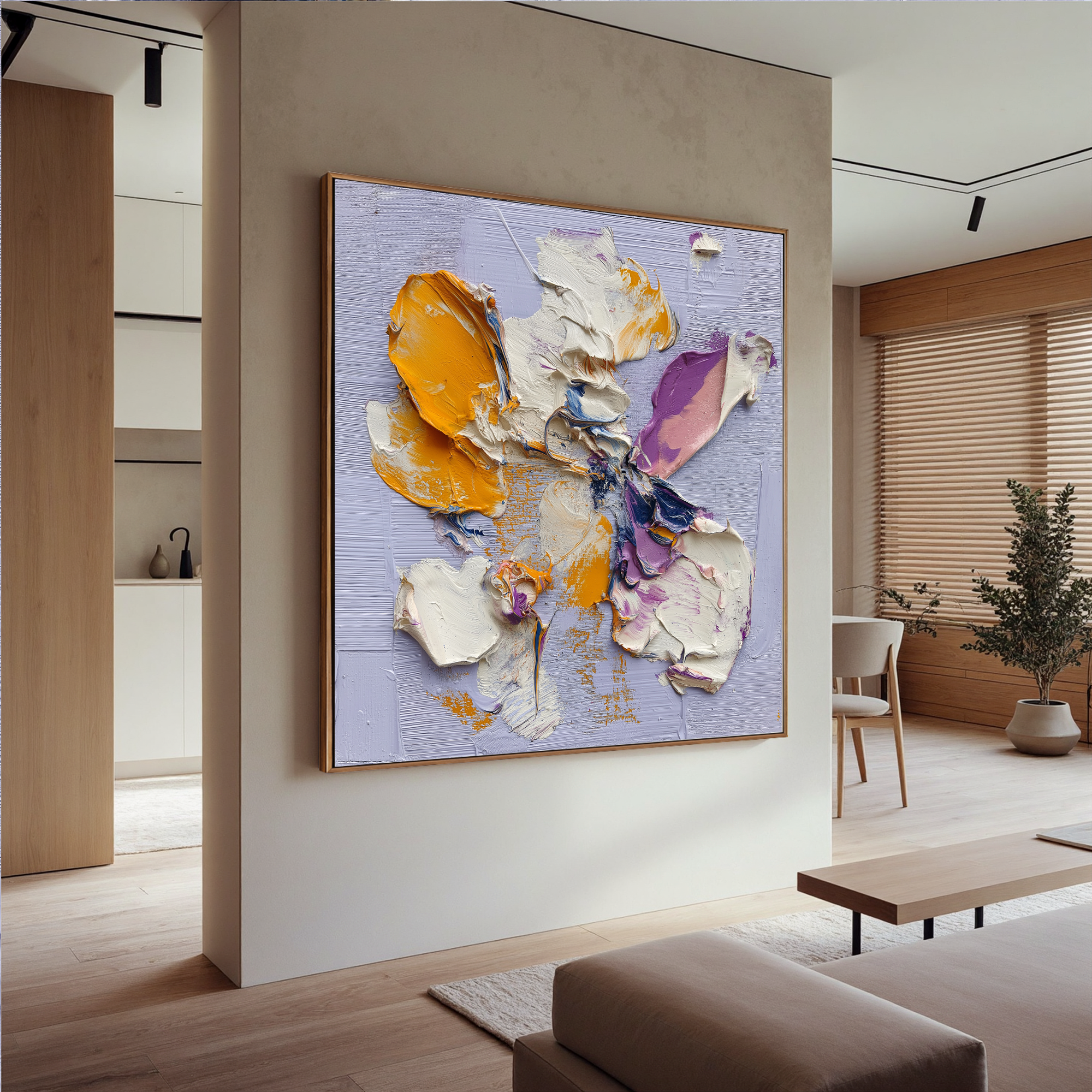 Plaster-art-texture-painting Art #ZY238