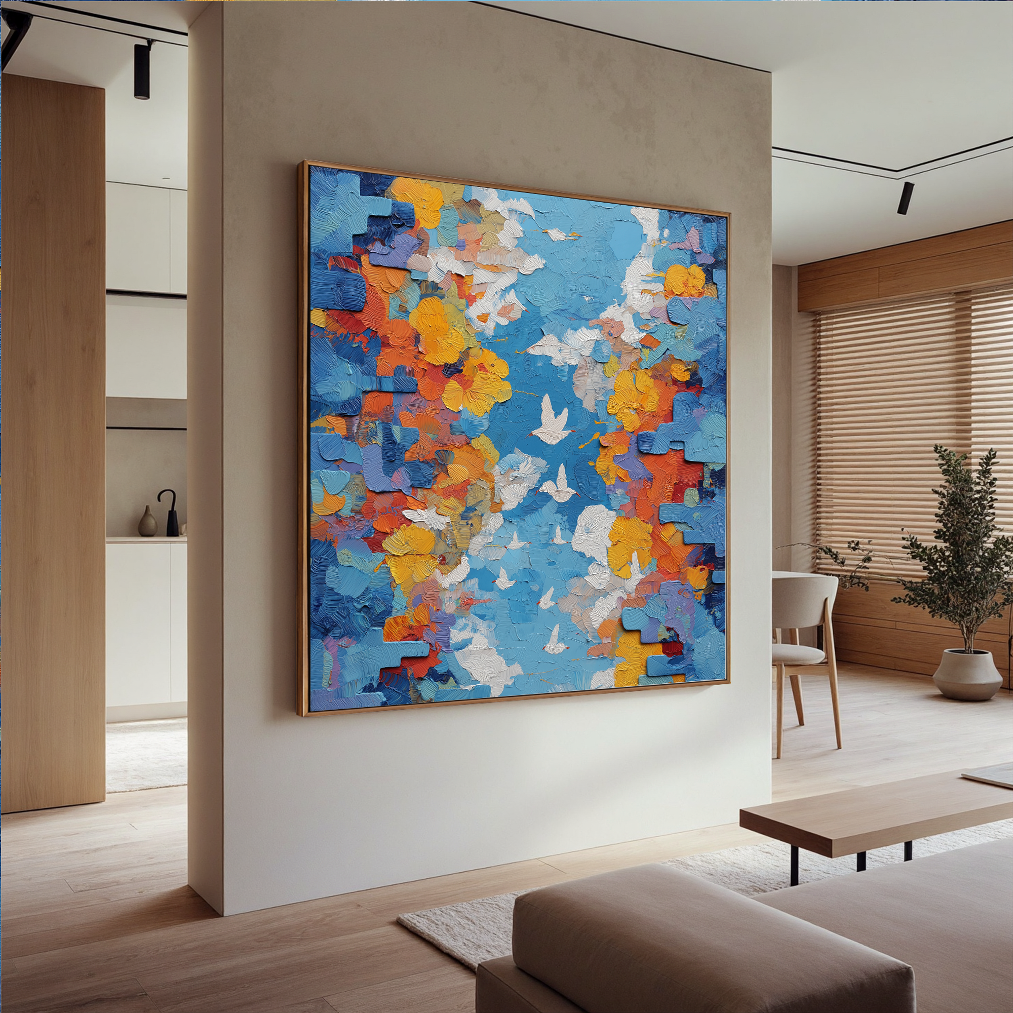 Colorful-painting Art #ZY155