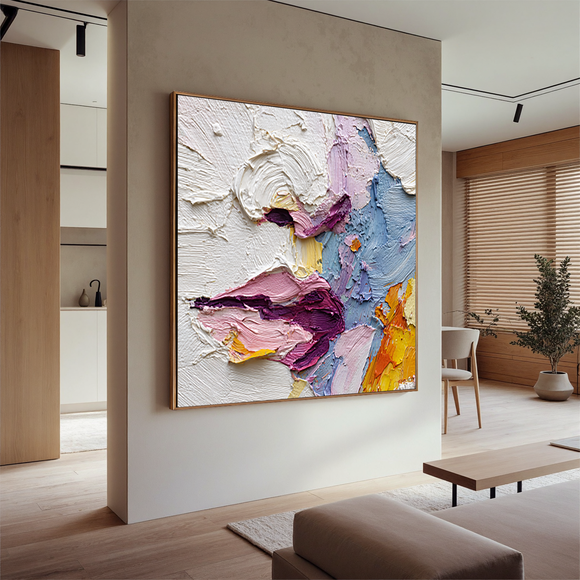 Plaster-art-texture-painting Art #ZY244