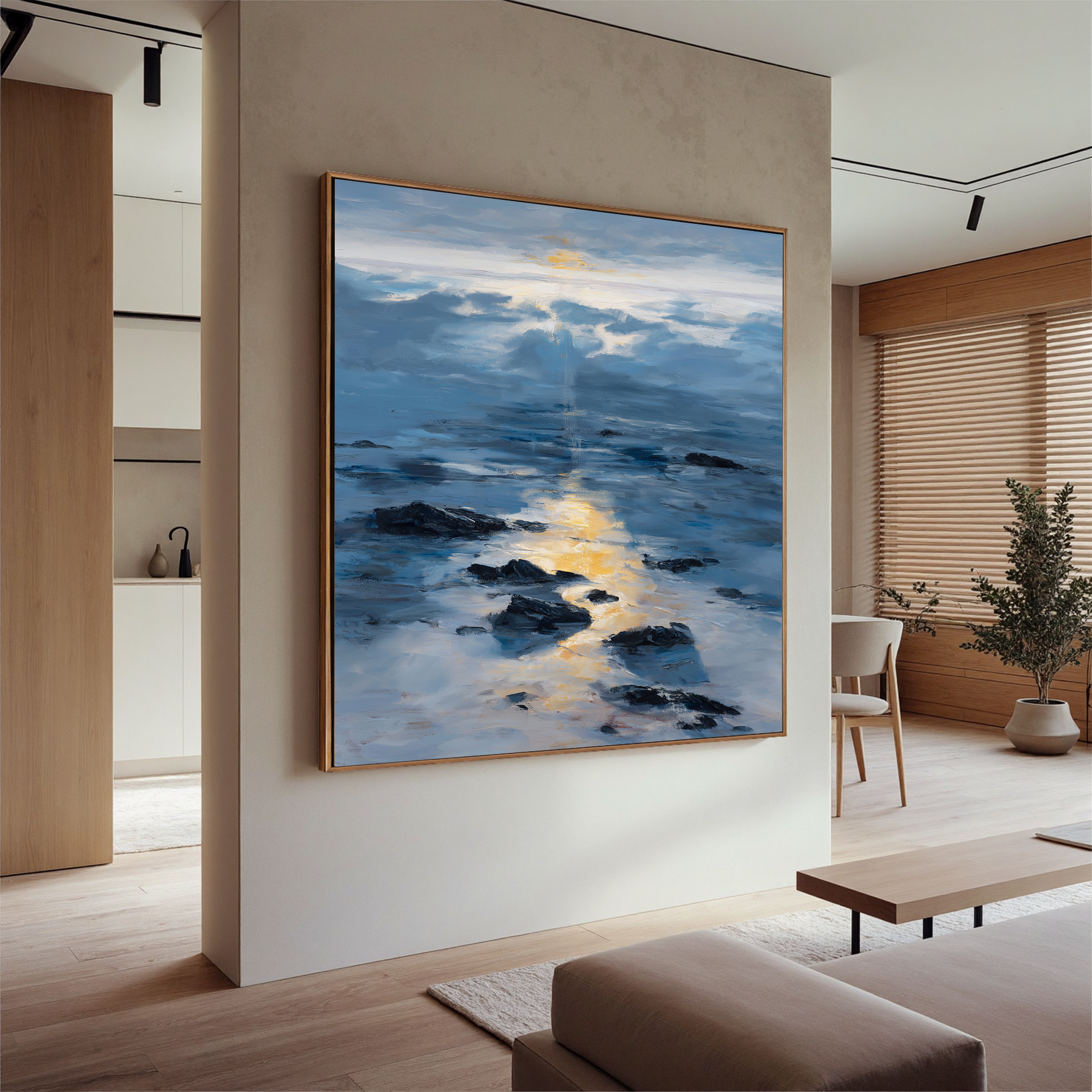 Ocean & Sky Art #ZY113