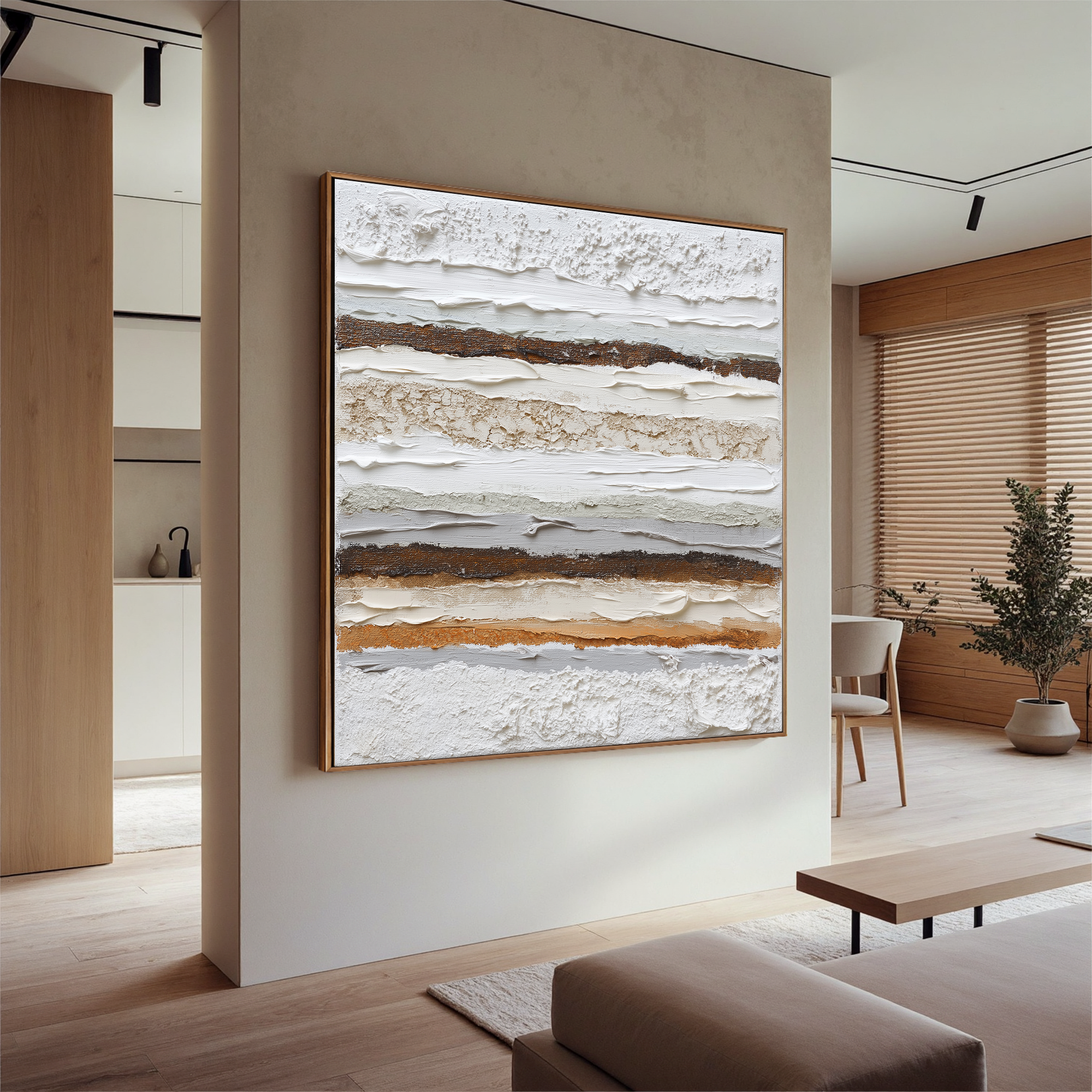 Plaster-art-texture-painting Art #ZY116