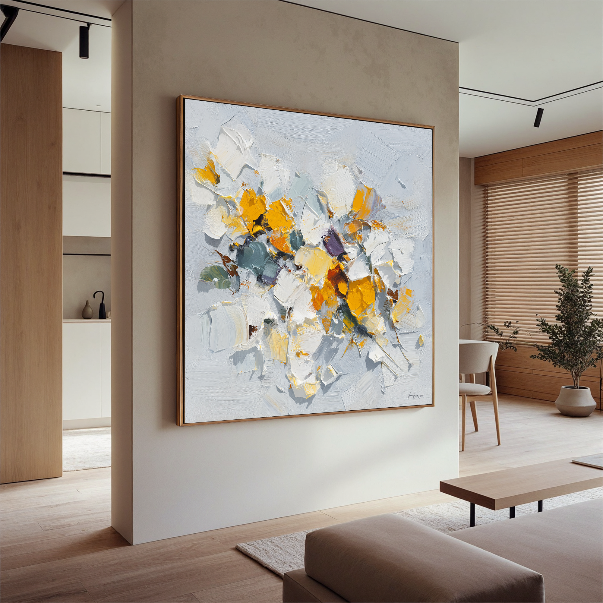 Plaster-art-texture-painting Art #ZY111