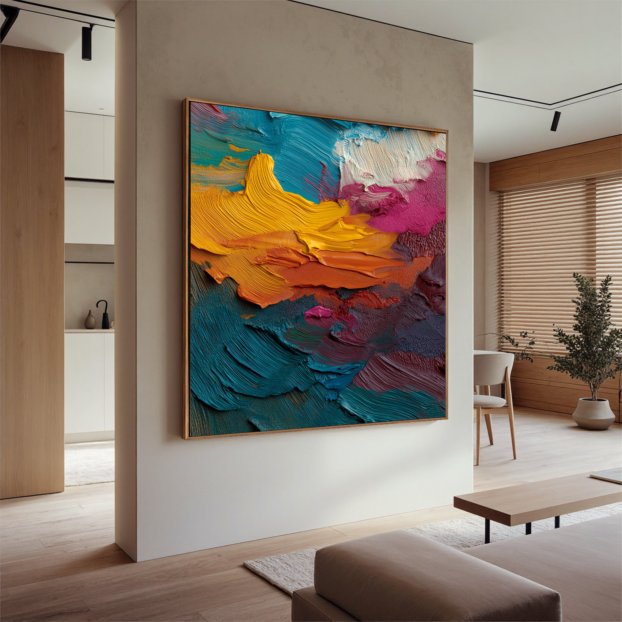 Colorful-painting Art #ZY044