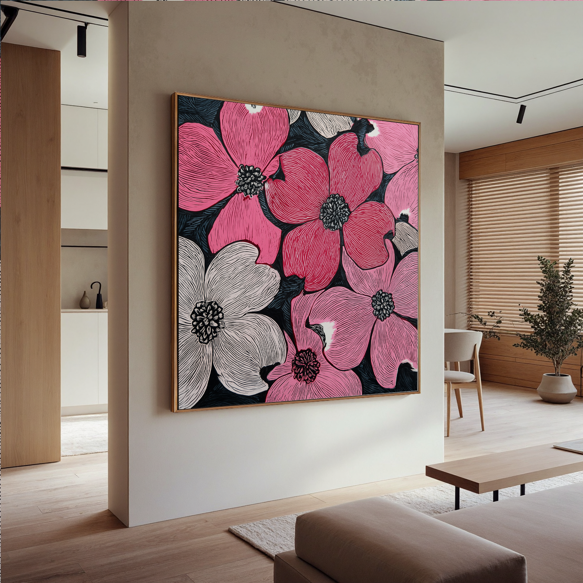 Flower-tree Art #ZY133