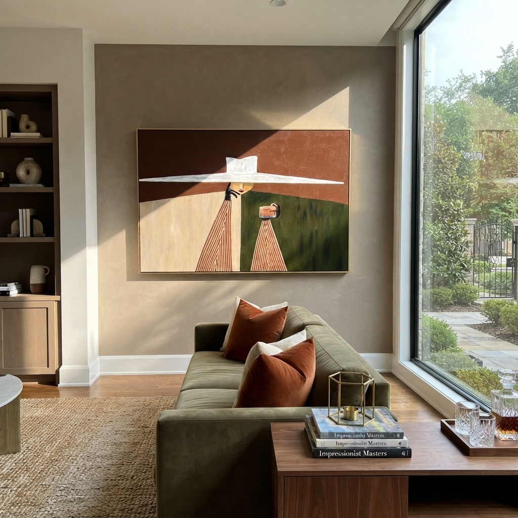 White Horizon Serves Color styled with neutral modern furnishings