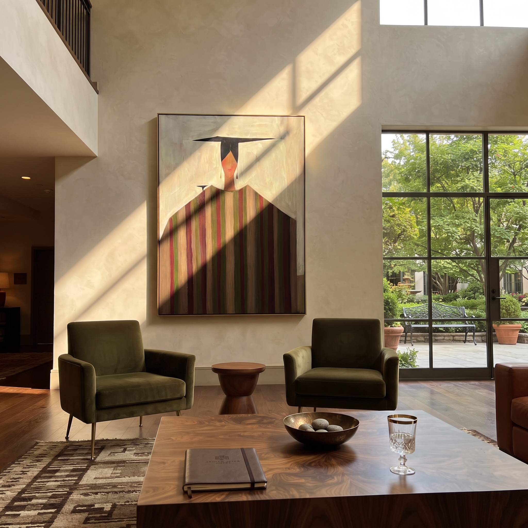Dark Horizon Keeps Order styled in a layered residential interior