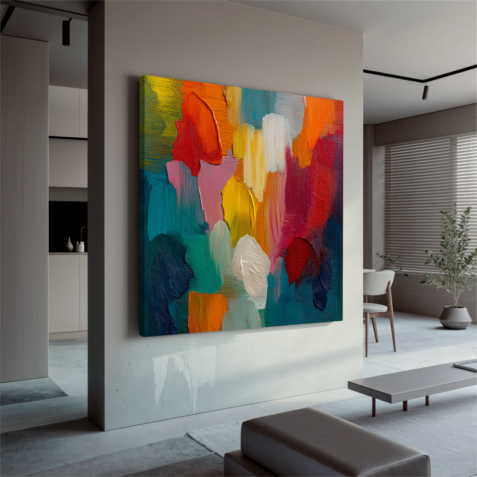 Plaster-art-texture-painting Art #ZY307