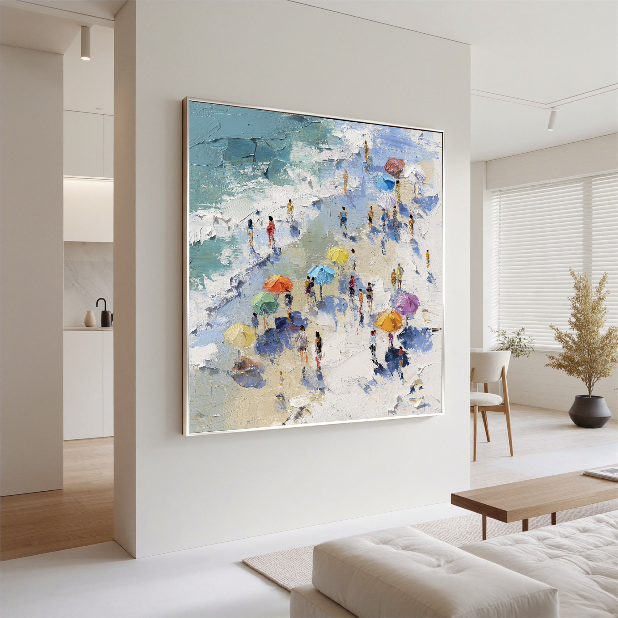 Plaster-art-texture-painting Art #ZY285