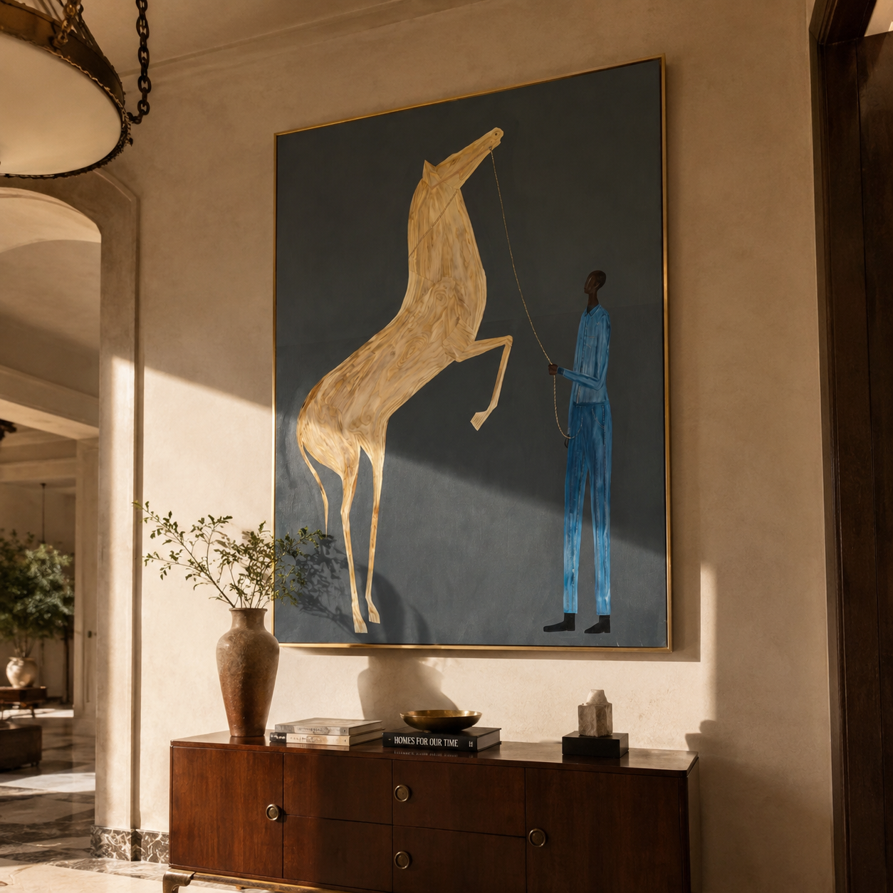 White Horse Rises displayed in a layered residential setting