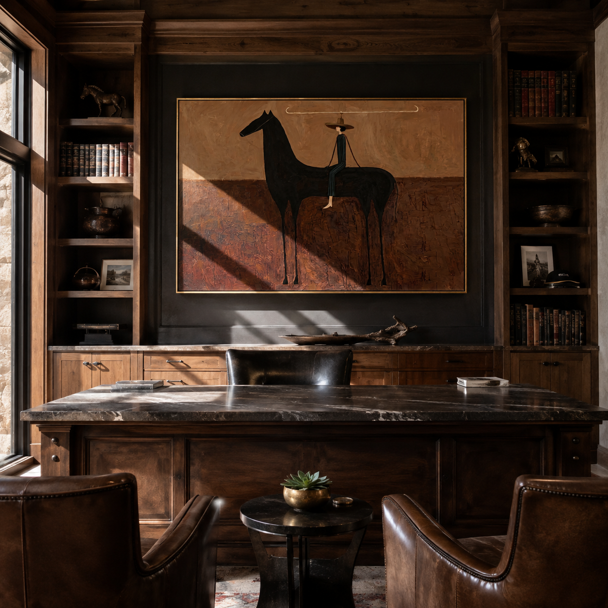 Long Reins Join Companions displayed in a layered residential setting