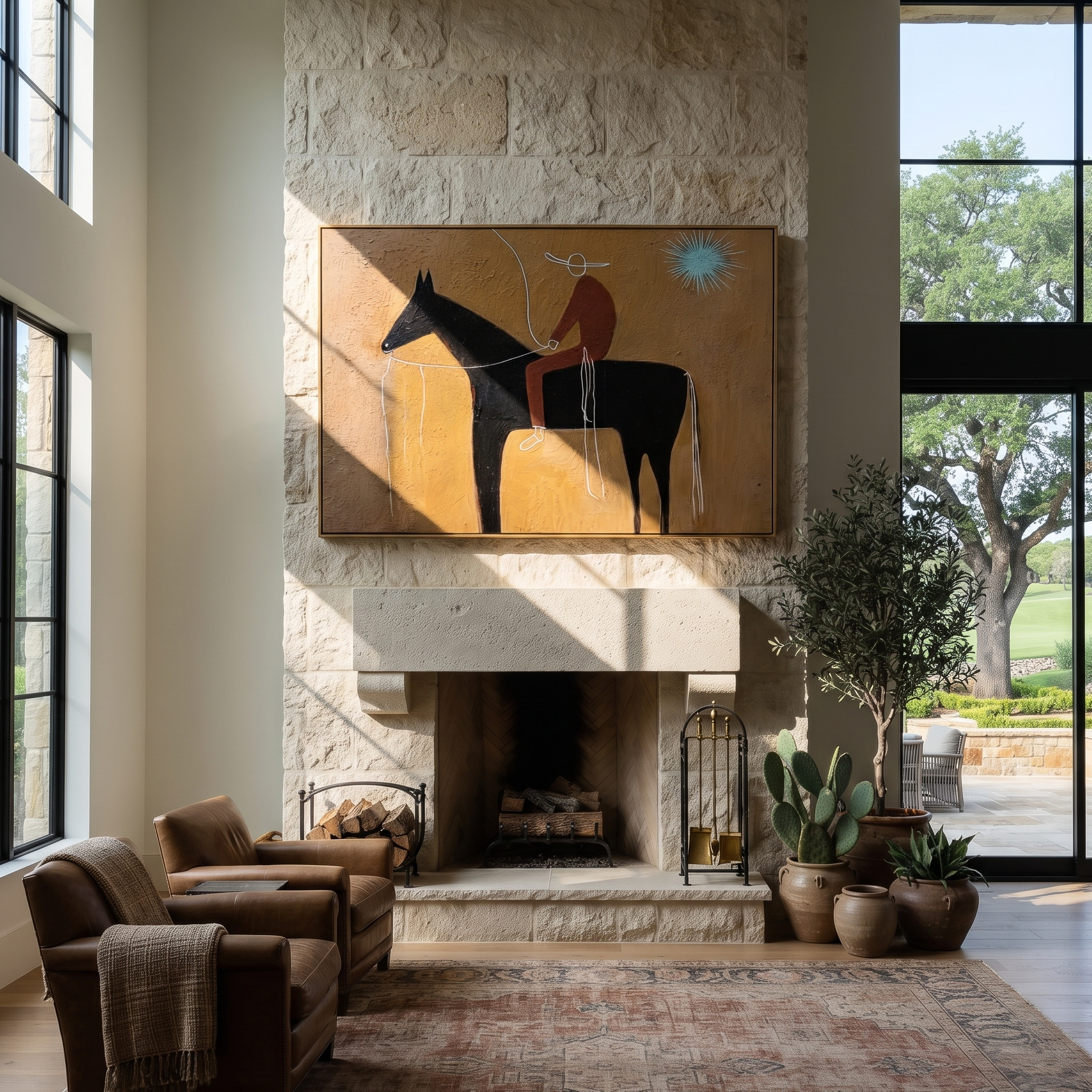 Pale Loop Finds Rider displayed in a layered residential setting