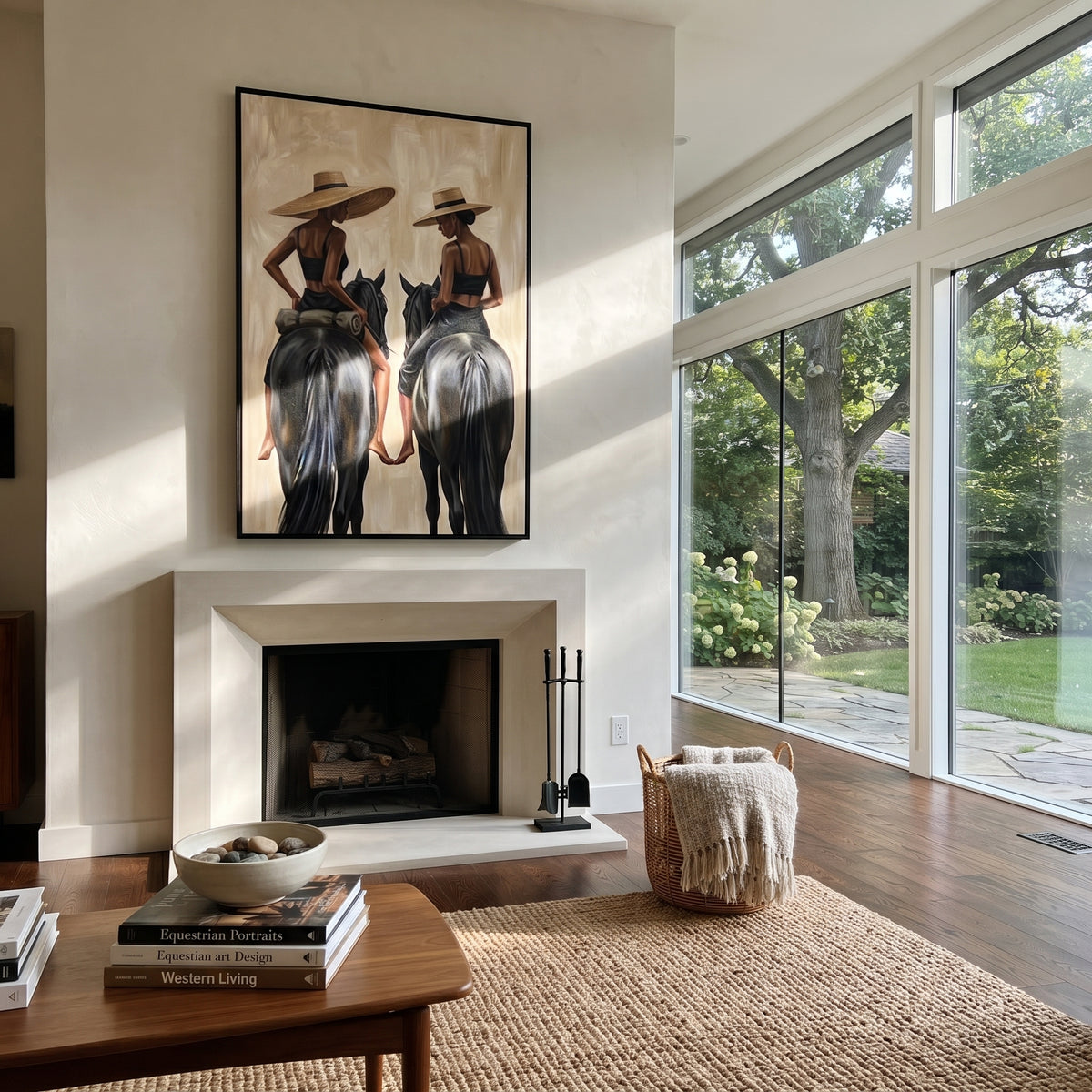 Chestnut Carries Evening Home styled with neutral modern furnishings