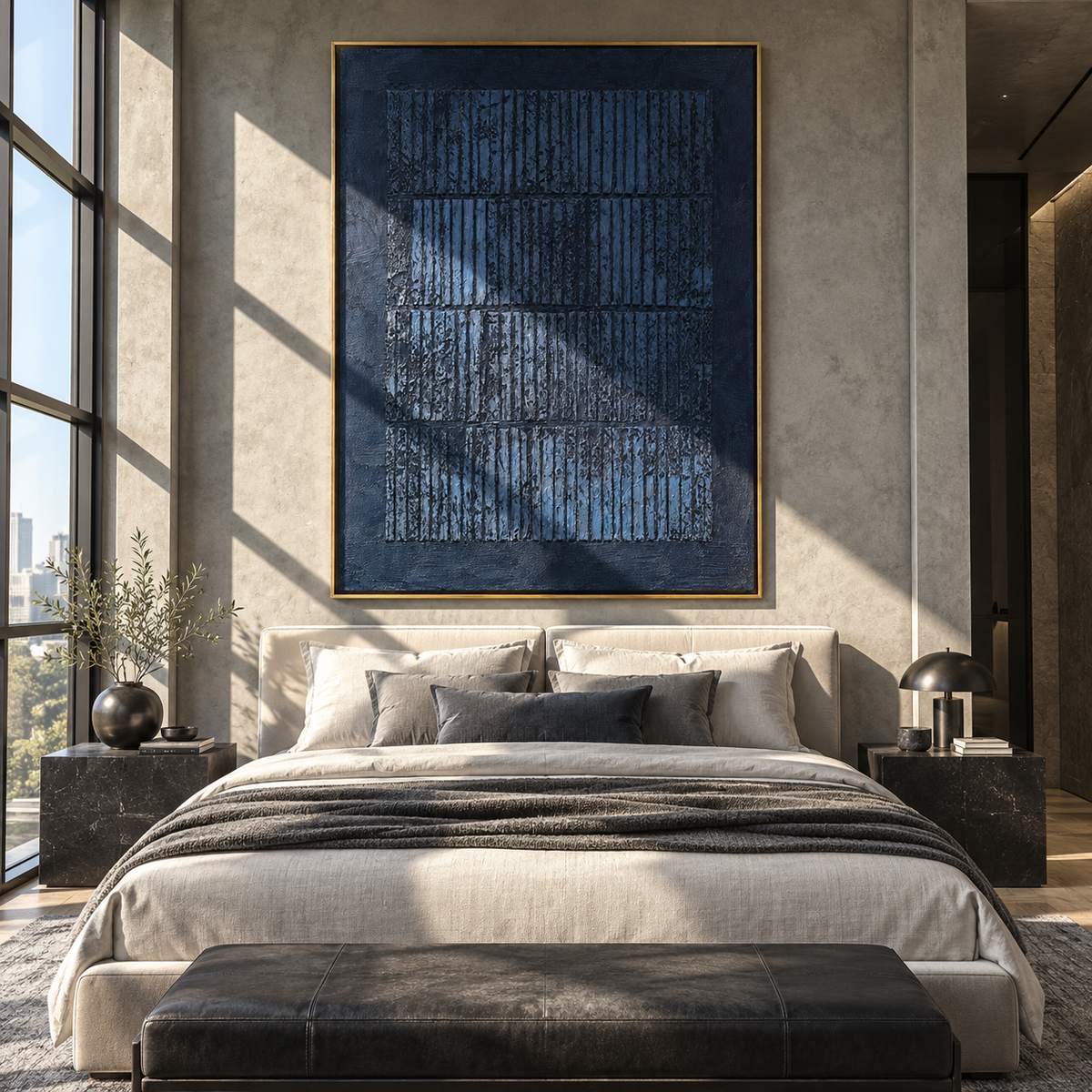 Midnight Grid Archive presented in an alternate room setting