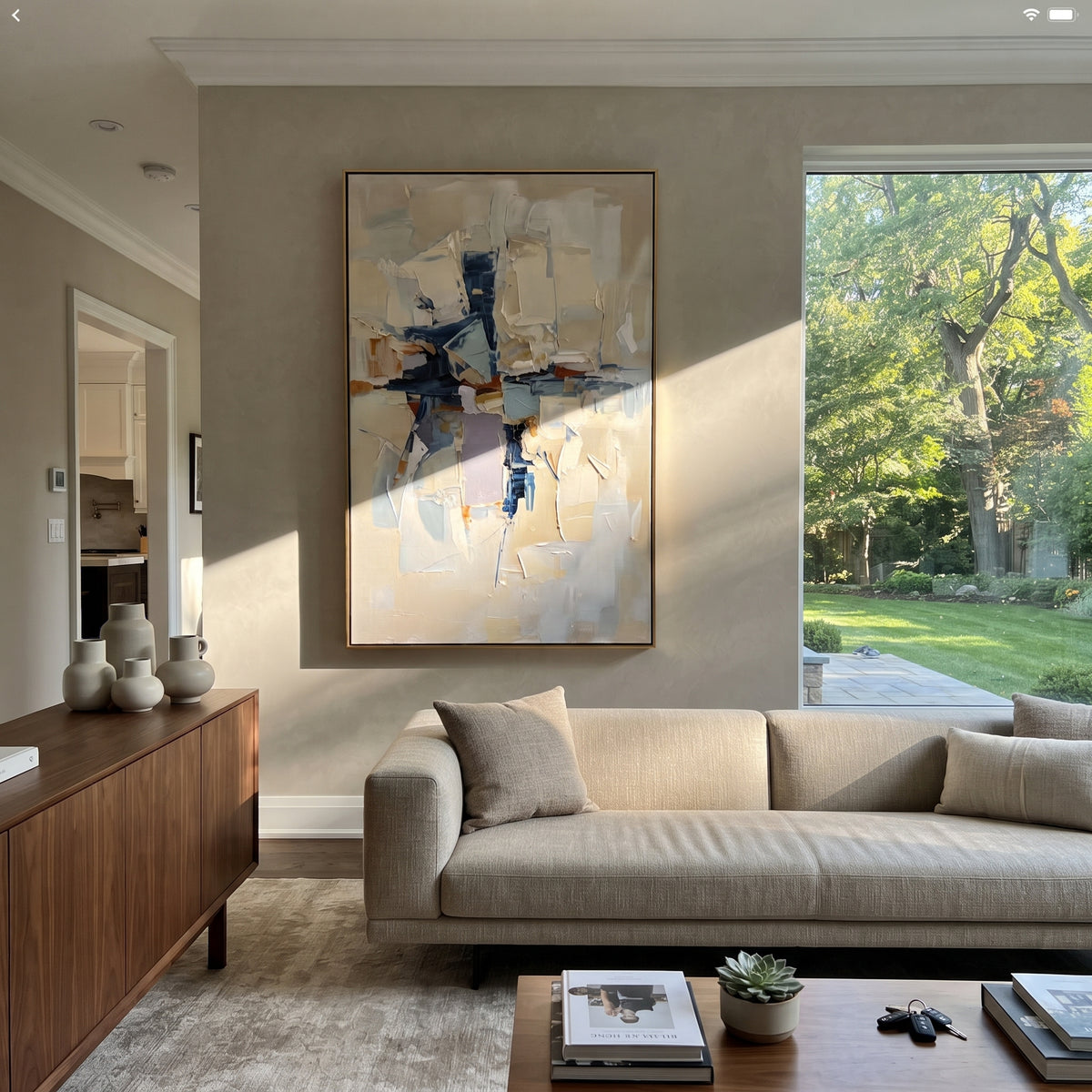 Blue Structure Breaking presented in an alternate styled interior