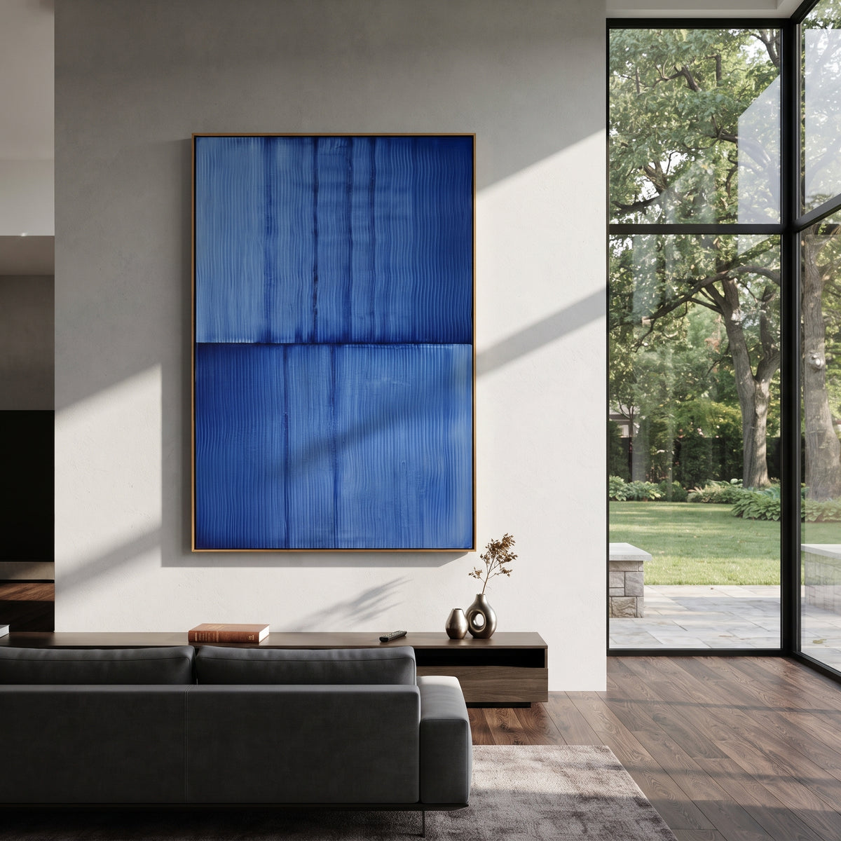 Cobalt Rooms at Dusk presented in an alternate styled interior