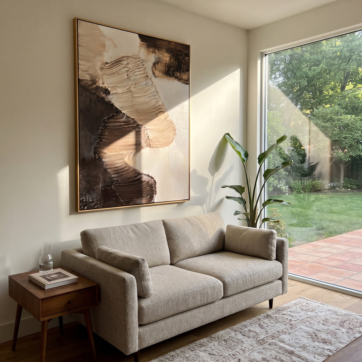 Earthen Gestures Meet presented in an alternate styled interior