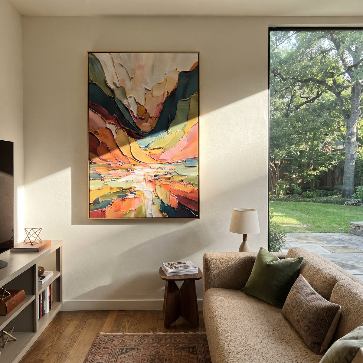 Canyon Colors Converge presented in an alternate styled interior