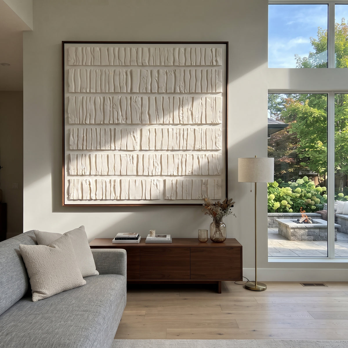 Ivory Ledger Relief presented in an alternate styled interior