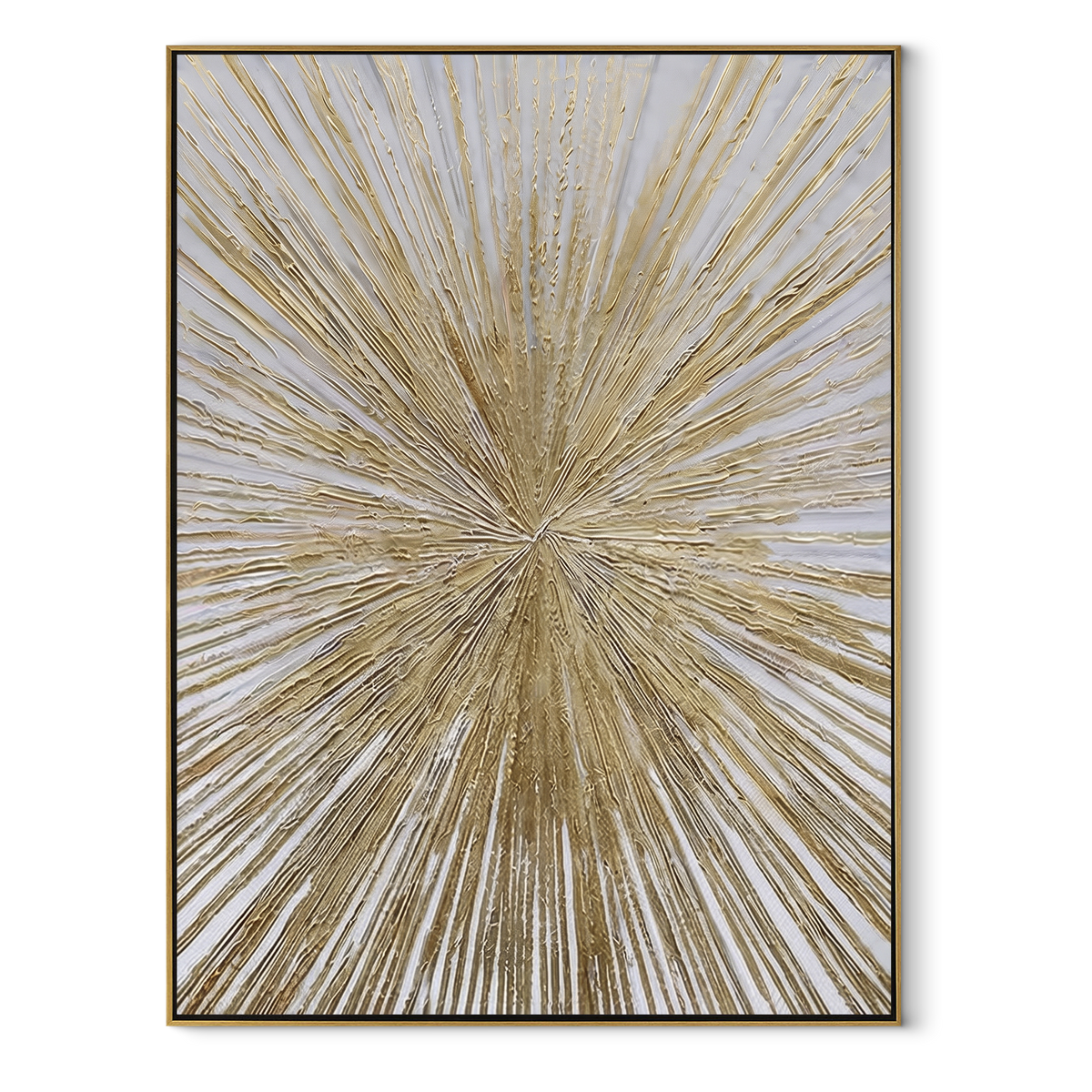 Linen Slate Umber Passage Interval - textured abstract painting in a wood frame on white