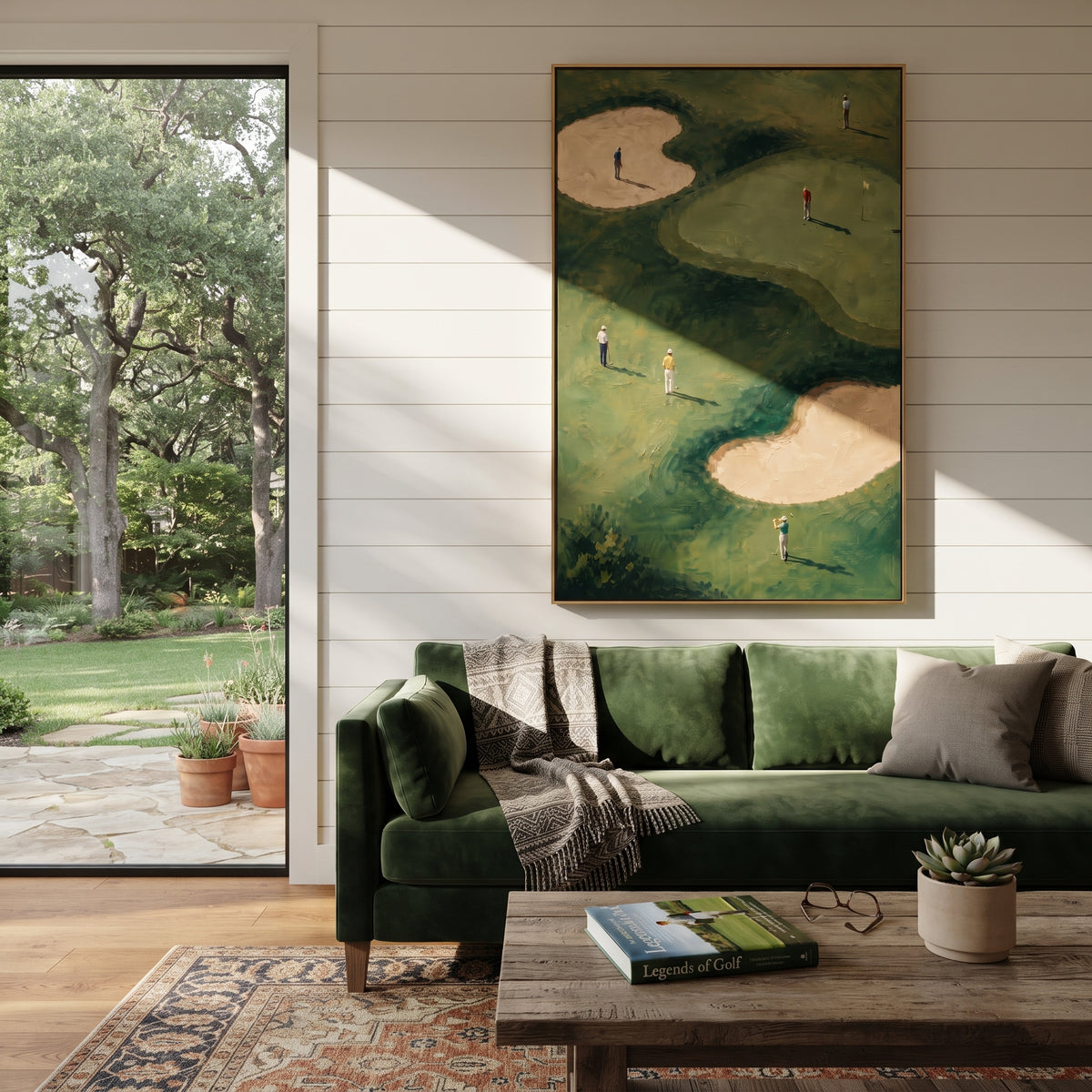 Sand Traps Forest Passage with natural materials and decor