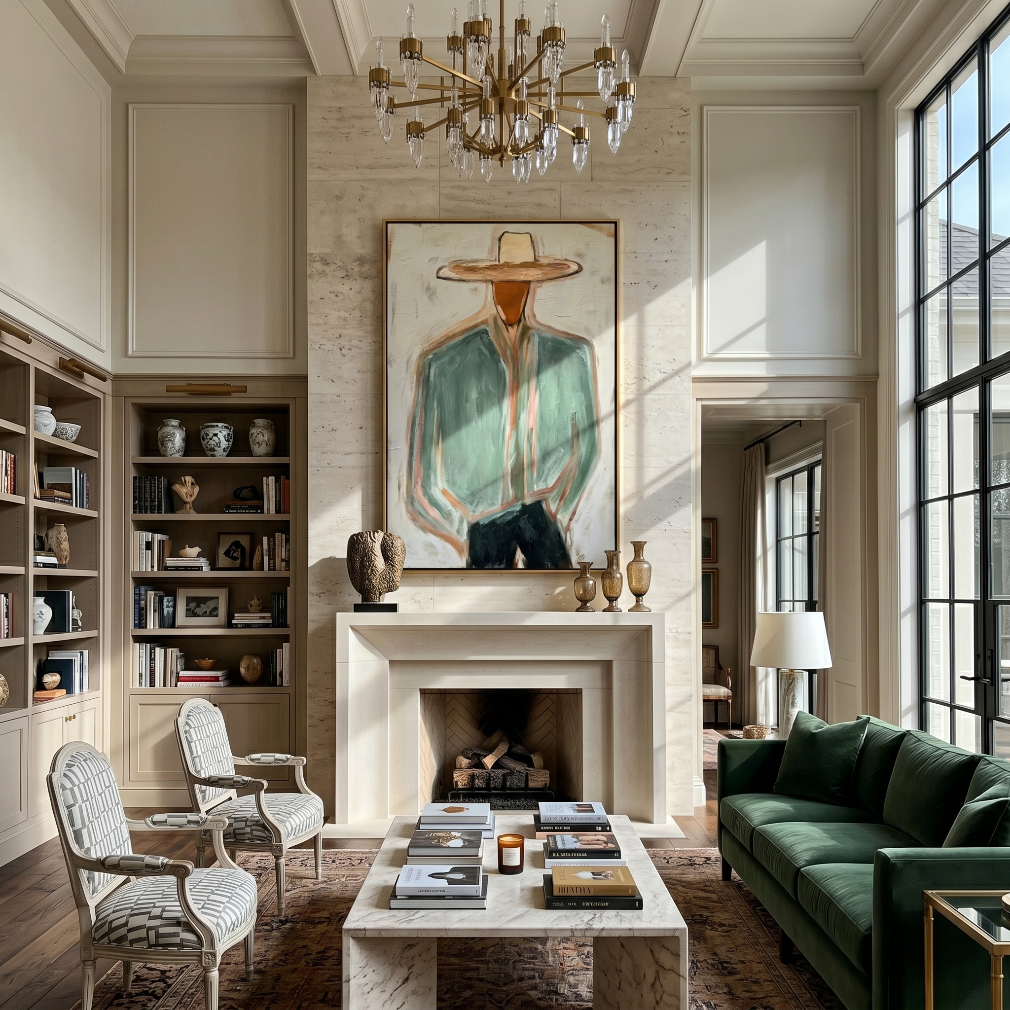 How to Hang Large Wall Art: Height, Spacing & Layout