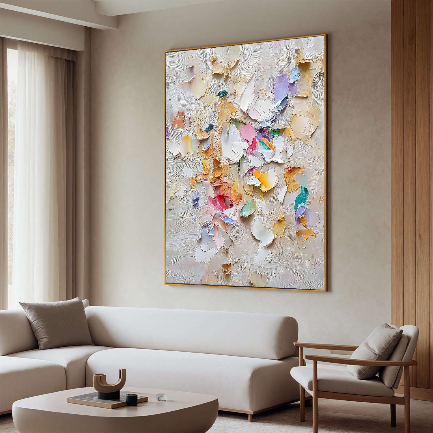 Plaster-texture-art #ZY 357